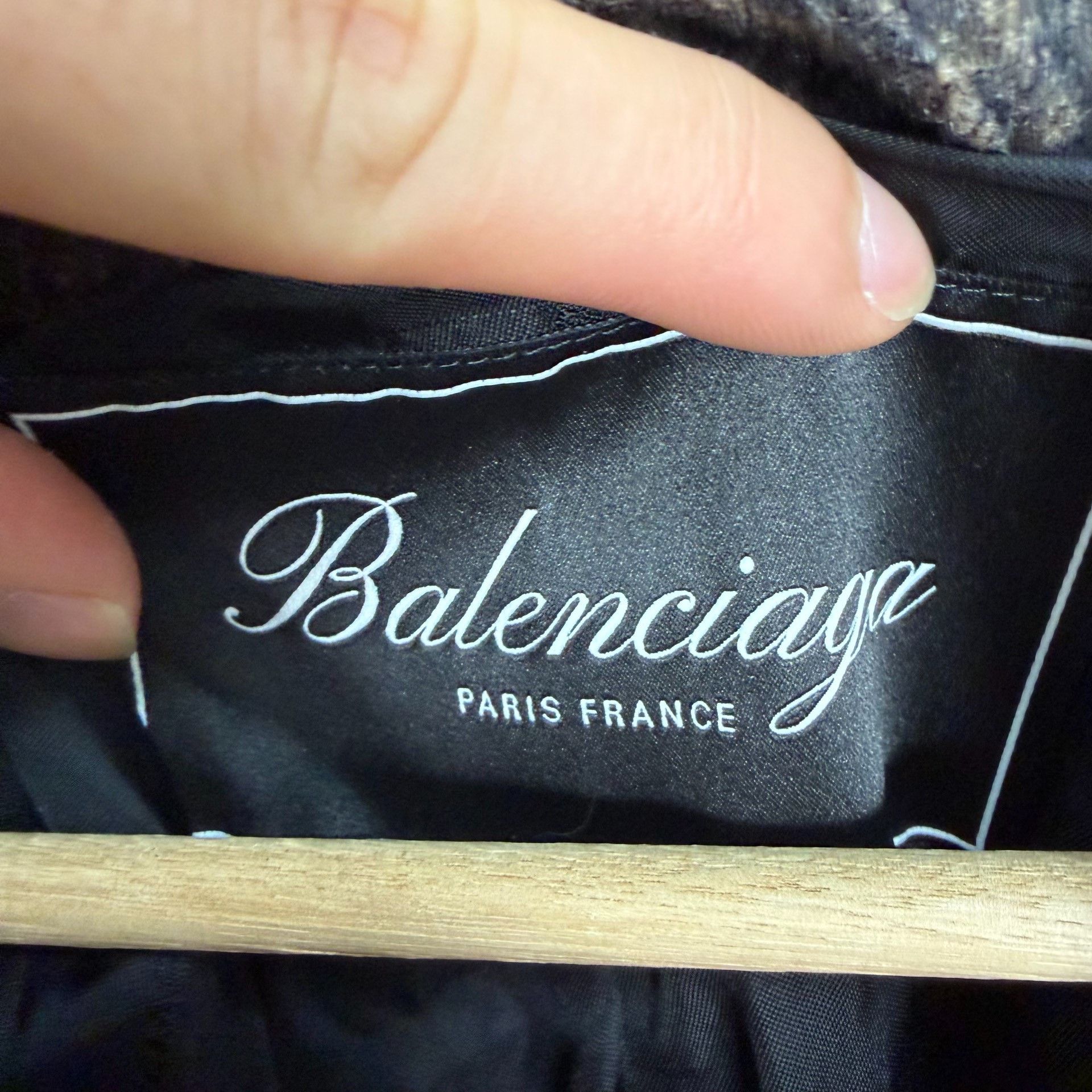 Balenciaga Balenciaga SS21 Destroyed Oversized Houndstooth Wool Coat Size US M / EU 48-50 / 2 - 5 Thumbnail