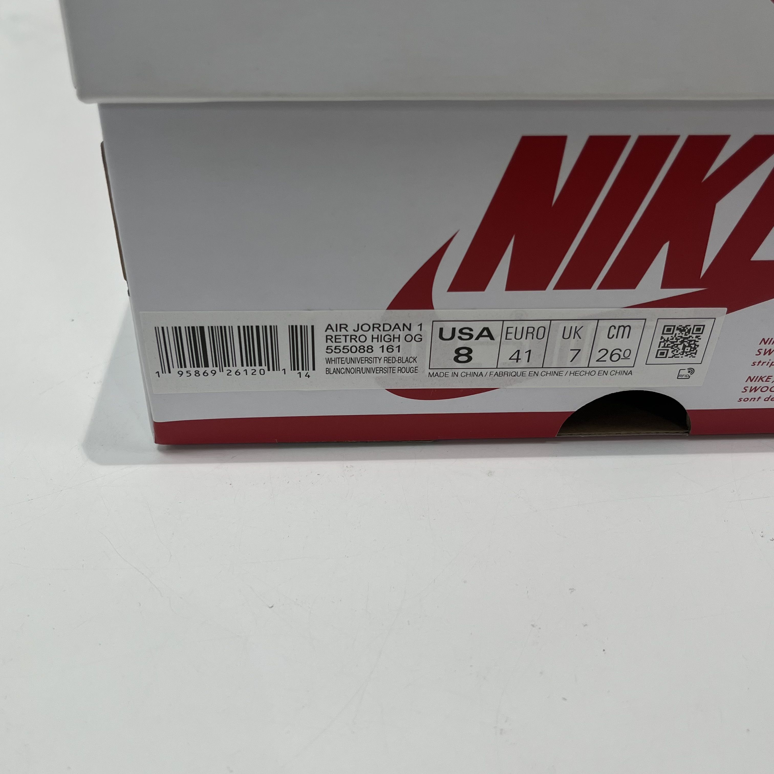 Nike Air Jordan 1 Retro High OG Heritage Size US 8 / EU 41 - 8 Thumbnail