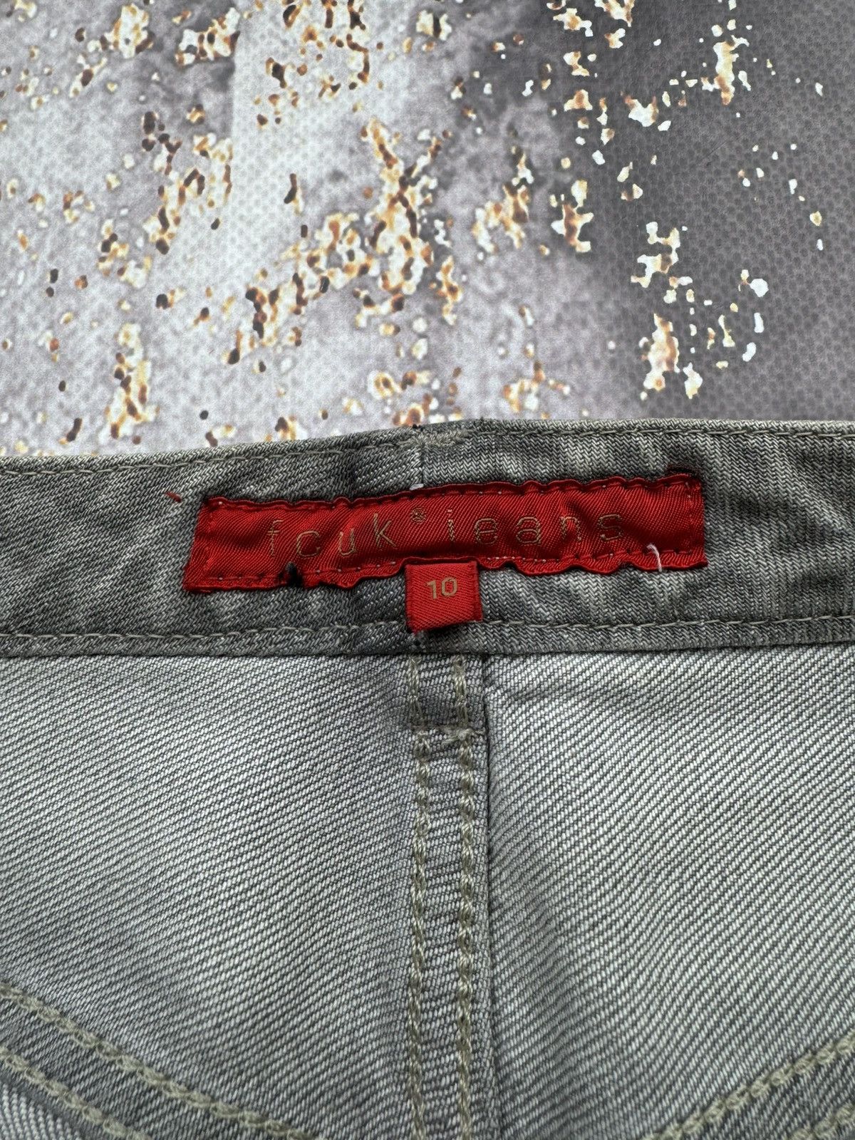 FCUK Fcuk Jeans Vintage Mini Skirt Size 28" / US 6 / IT 42 - 6 Thumbnail