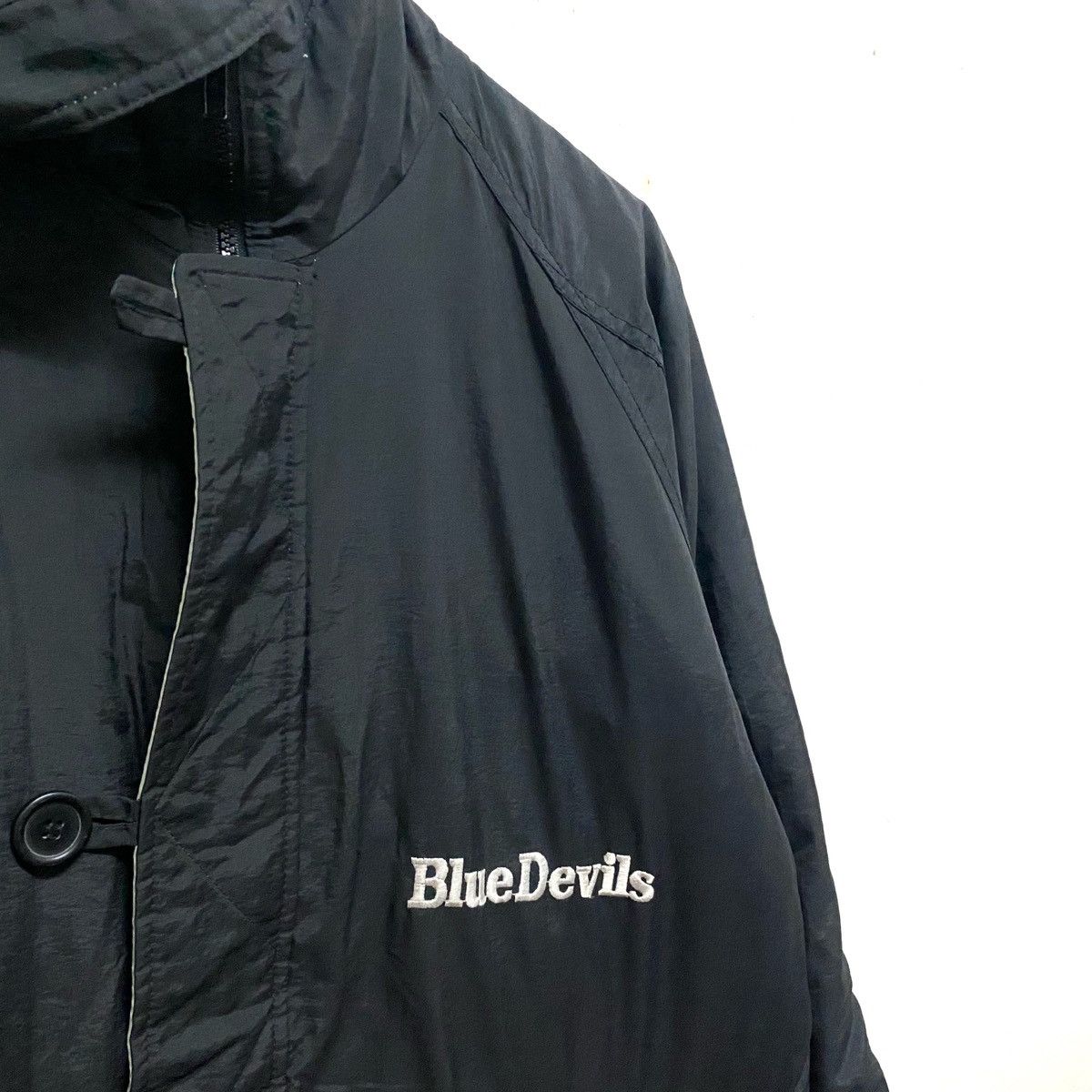 NBA × Vintage Vintage DUKE BLUE DEVILS UNIVERSITY Long Jacket Hooded Size US XL / EU 56 / 4 - 5 Thumbnail