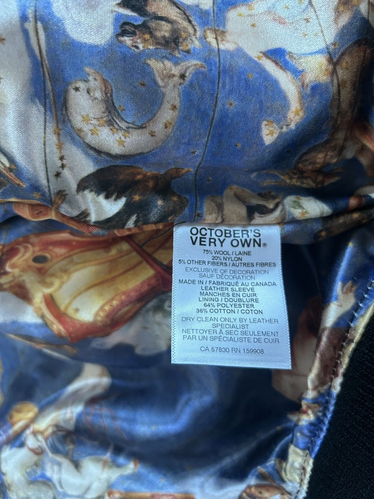 October's Very Own OVO “Sotto Sotto” Ristorante 1 of 50 Varsity Jacket Size US L / EU 52-54 / 3 - 11 Thumbnail