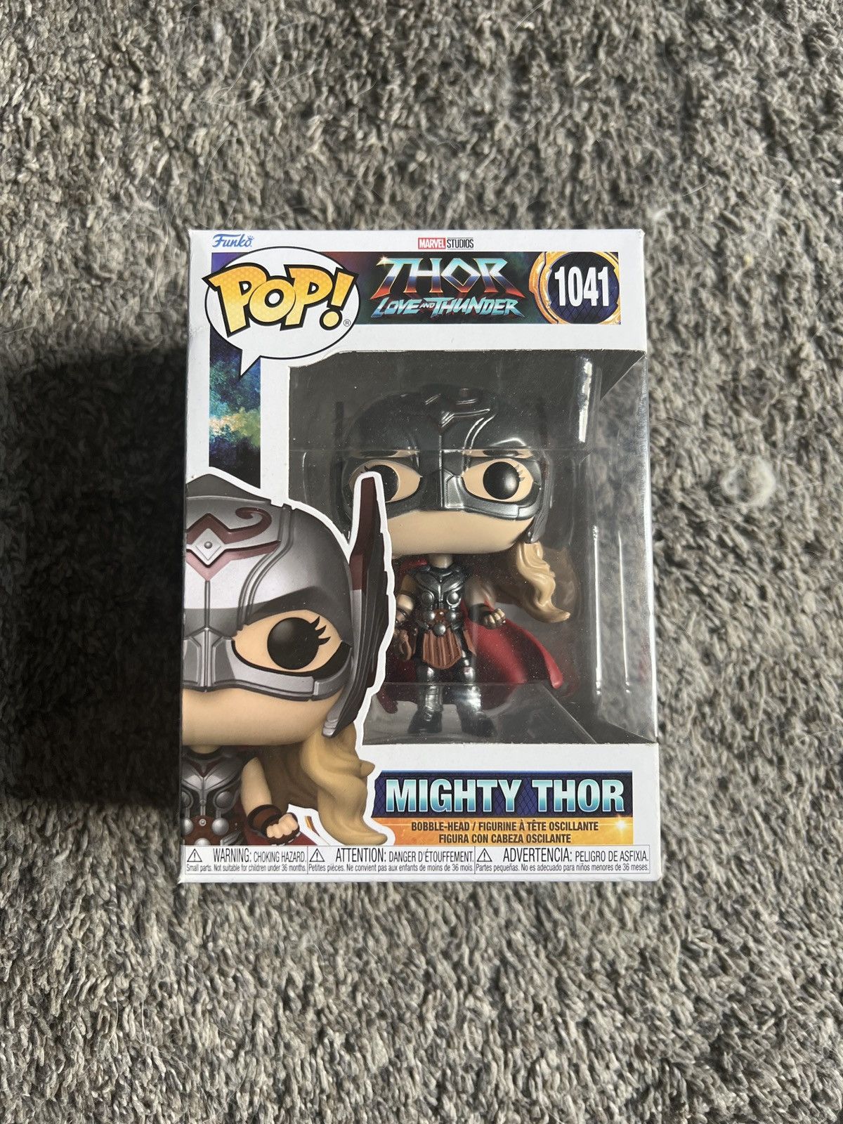 Marvel Comics Funko Pop! Mighty Thor Bobble-Head Size ONE SIZE - 1 Thumbnail