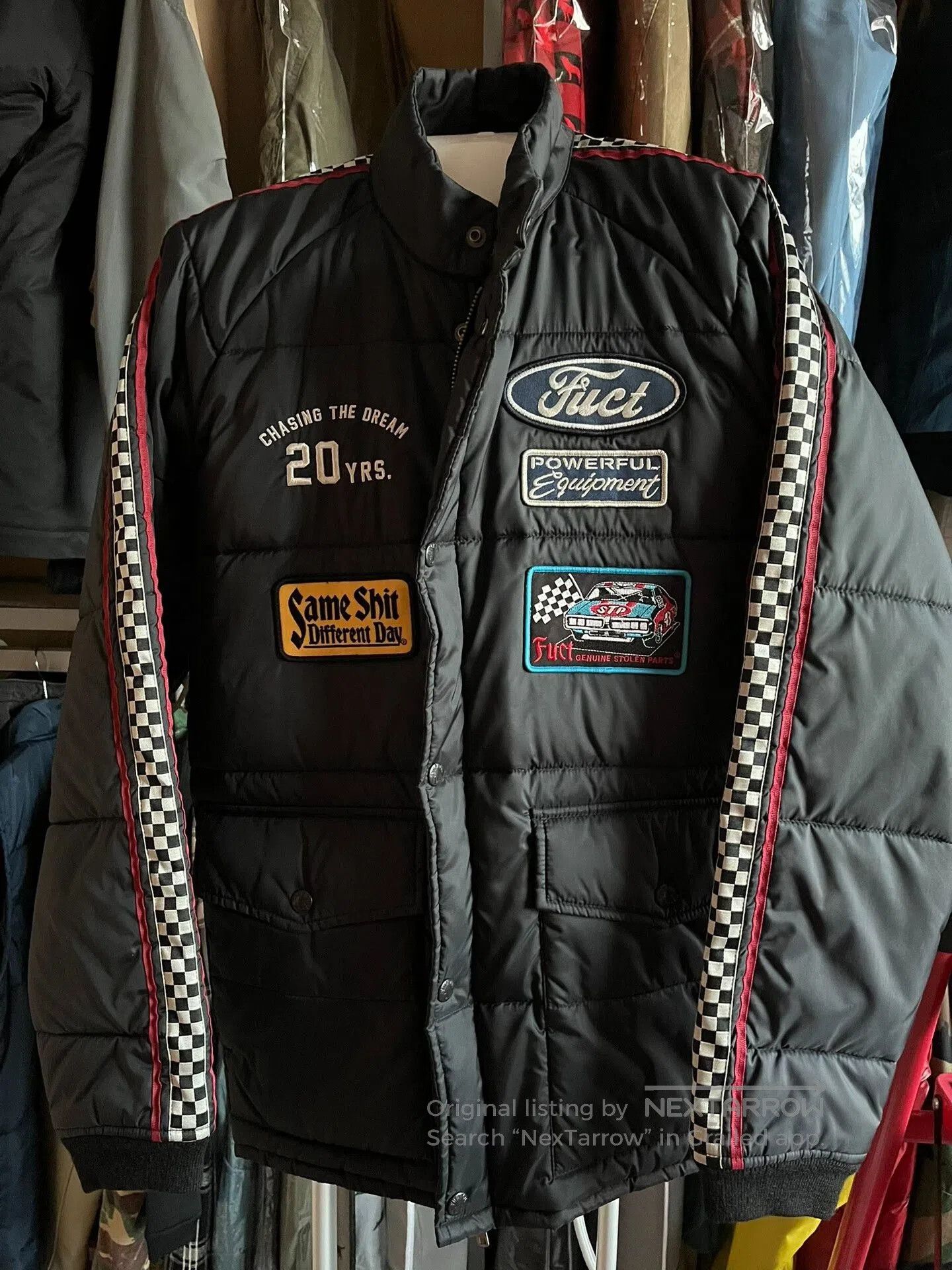FUCT FUCT Track Puffer Jacket. Size US M / EU 48-50 / 2 - 2 Thumbnail