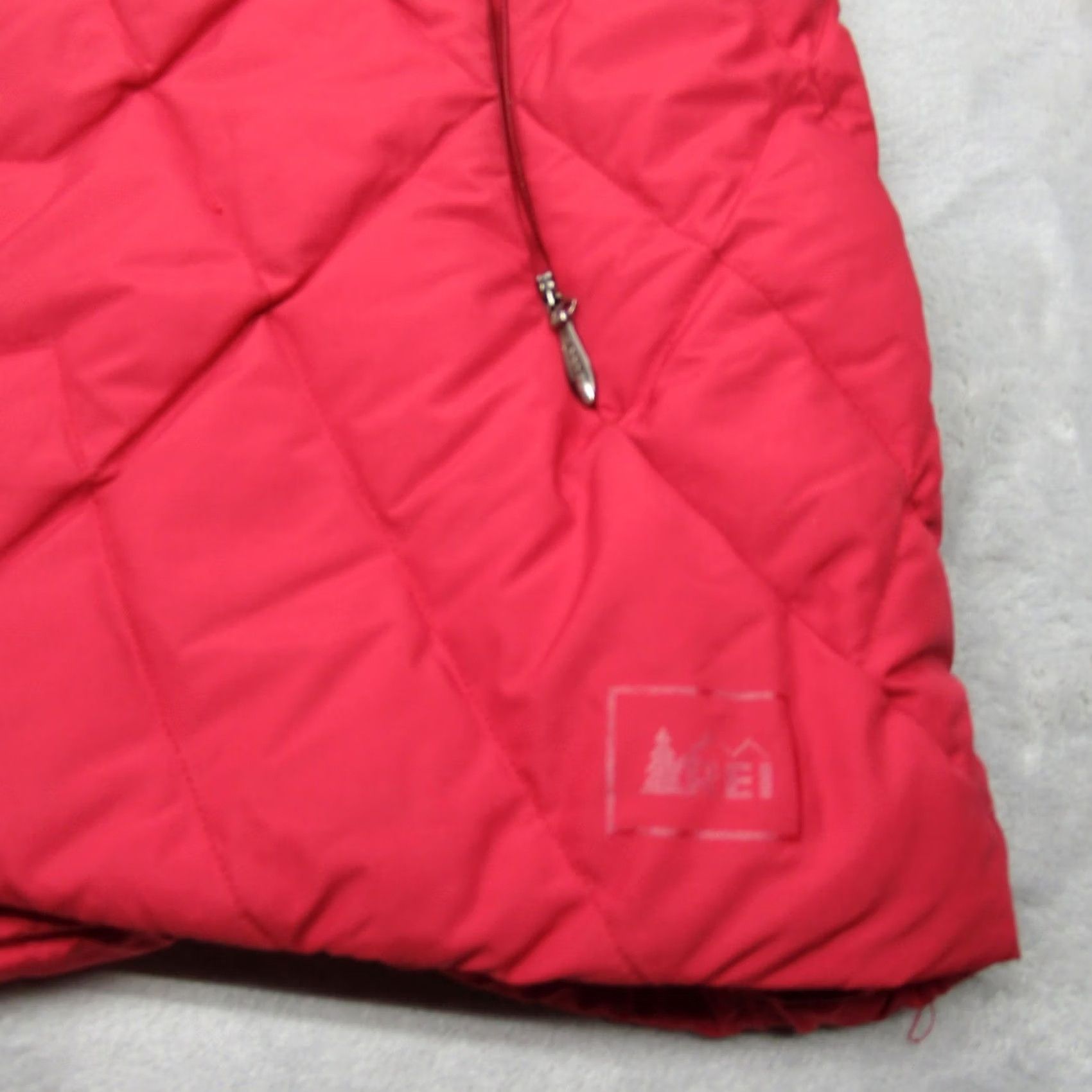 Vintage REI Co-op Down Jacket Womens Red Goose Puffer Lightweight Insulated Coat Winter Size M / US 6-8 / IT 42-44 - 5 Thumbnail