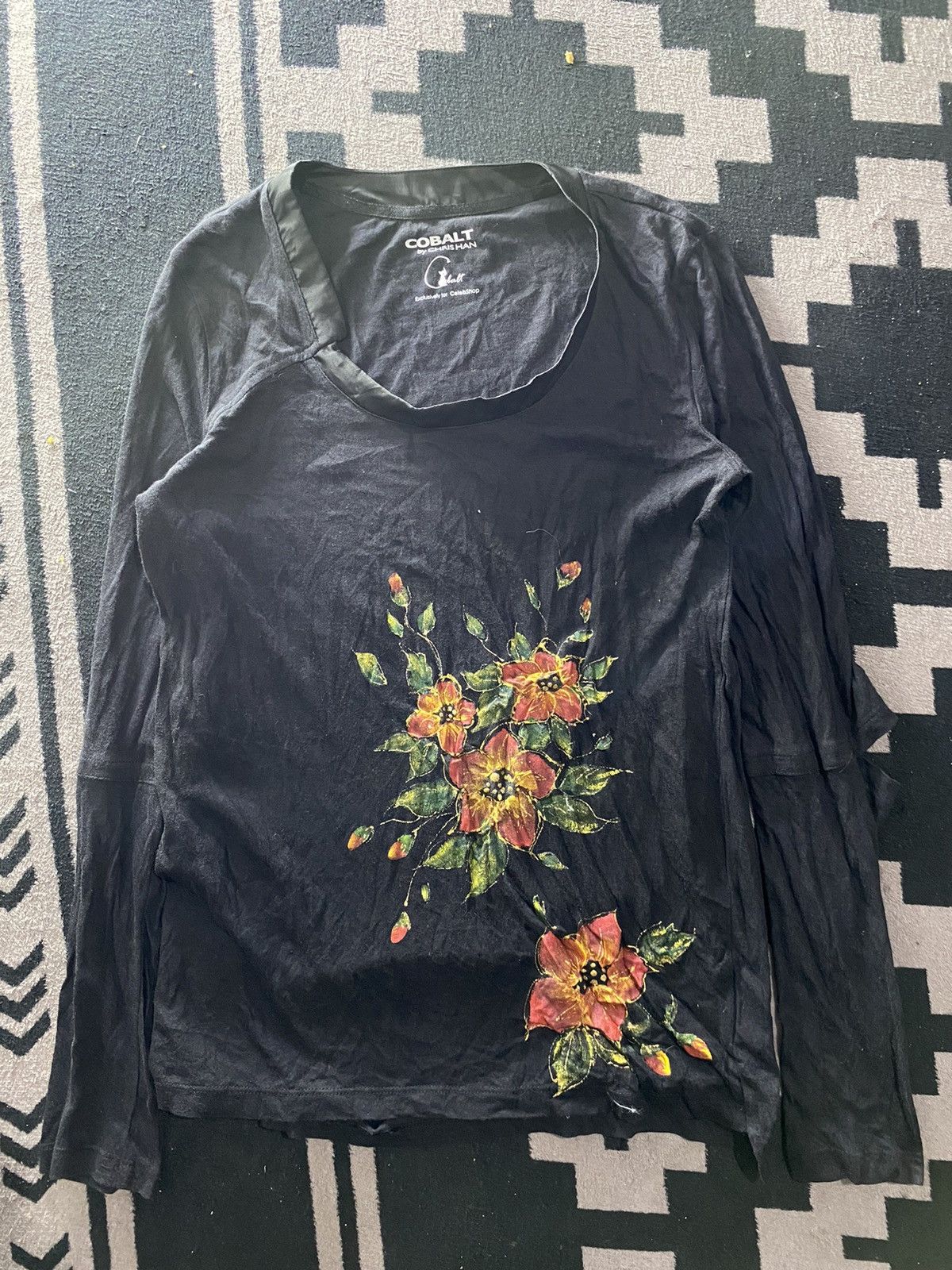 Beauty Beast × Hysteric Glamour × Japanese Brand Cobalt by chris han rose longsleeve tshirt Size US M / EU 48-50 / 2 - 1 Thumbnail