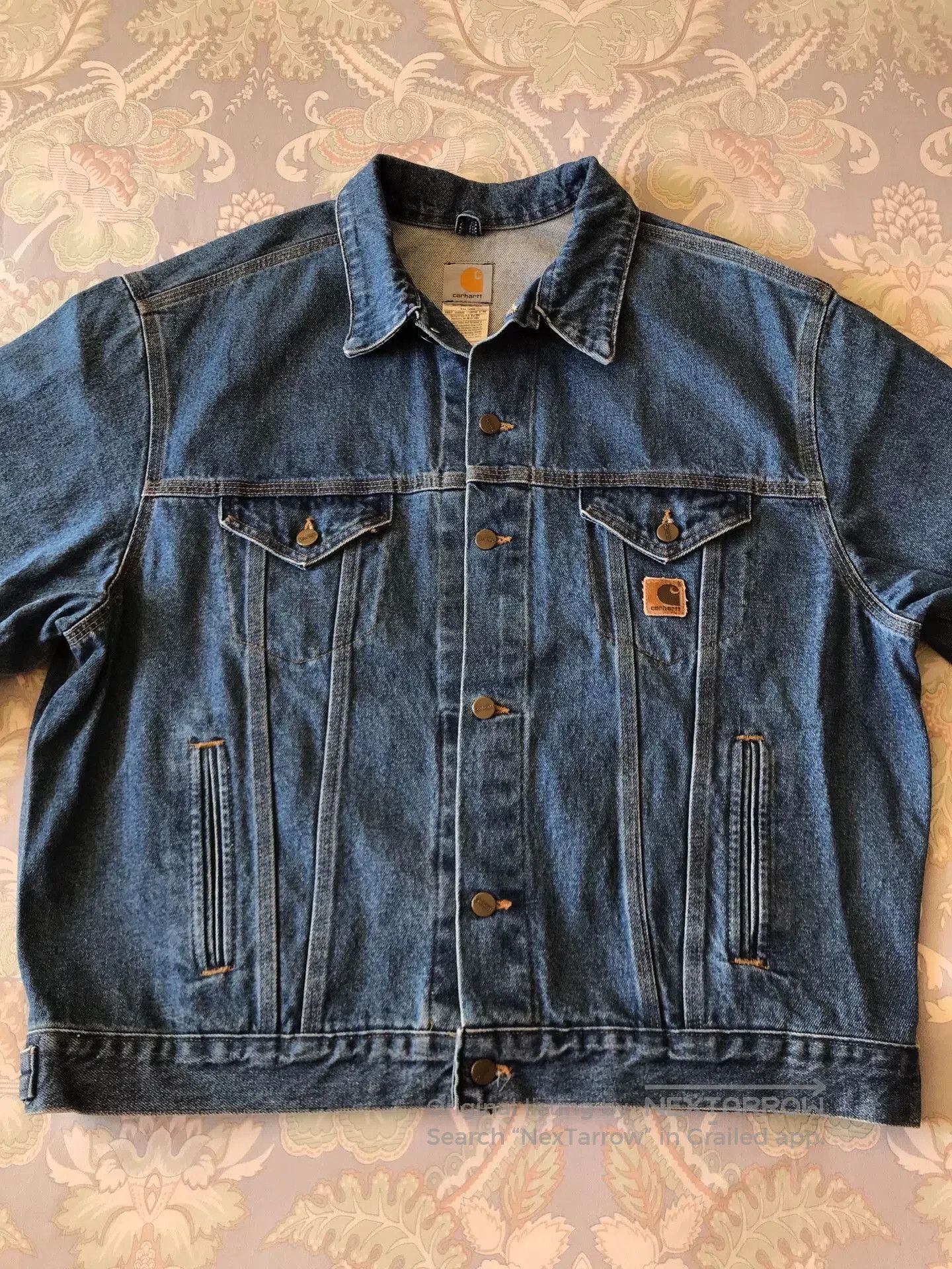Carhartt Carhartt J12 DST Denim Jacket. Size US XL / EU 56 / 4 - 3 Thumbnail