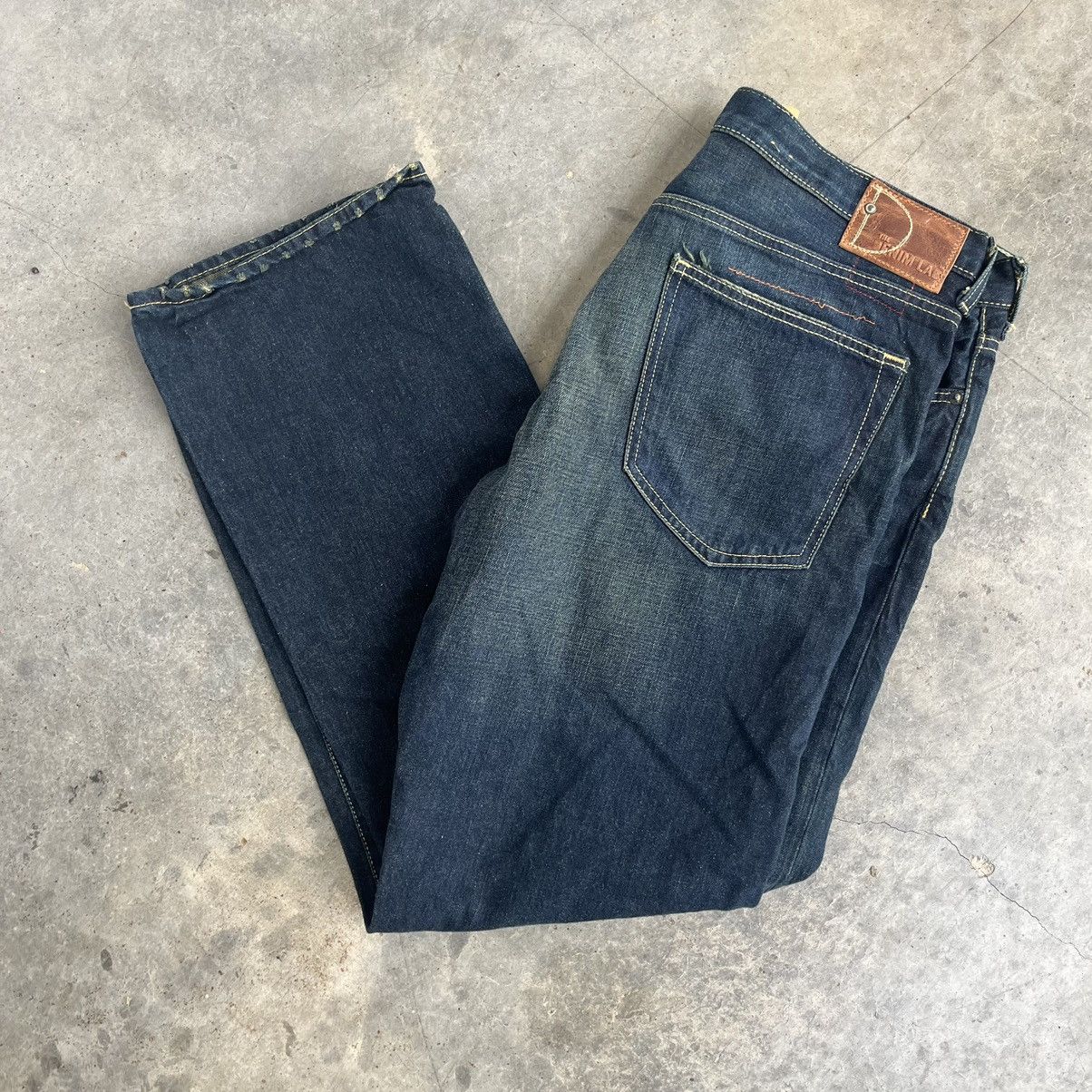 Japanese Brand Y2K Japanese Denim Jeans Jaded Distressed and Faded 40x32 Size US L / EU 52-54 / 3 - 7 Thumbnail