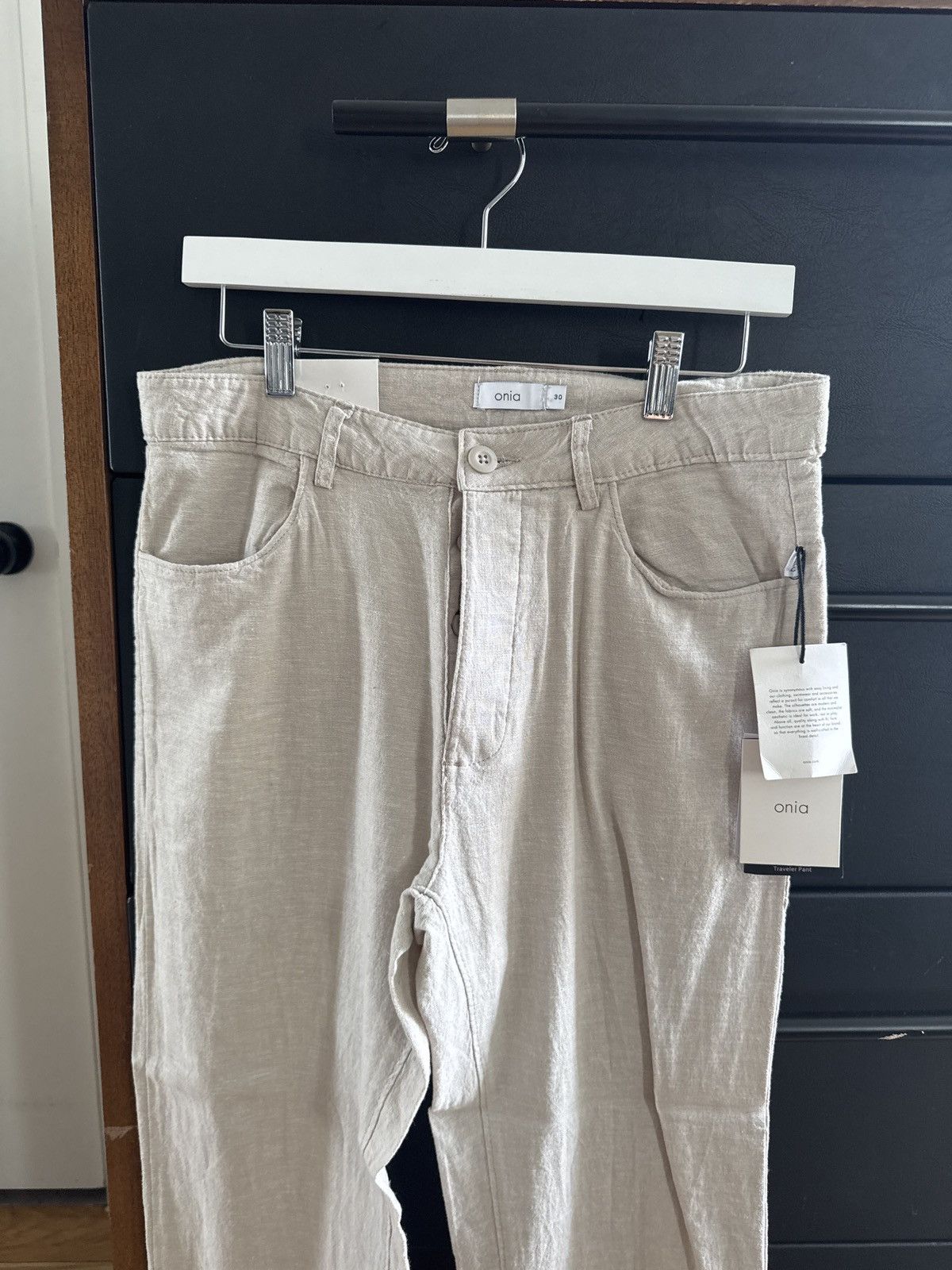 Onia Linen Pant Size US 30 / EU 46 - 2 Thumbnail