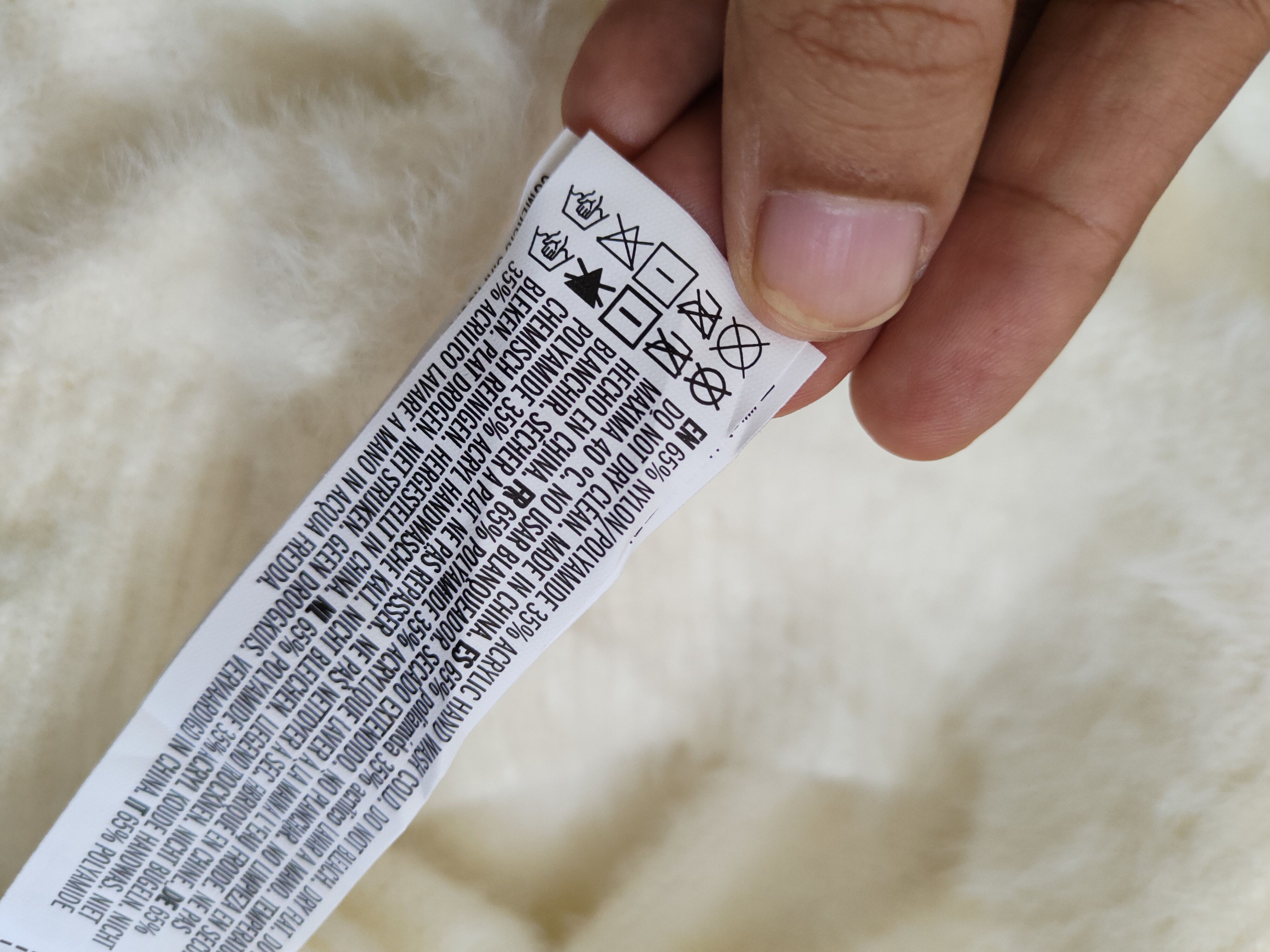 Homespun Knitwear Forever 21 Ivory Shag Shaggy Fur Mohair Knitwear #S2032 Size M / US 6-8 / IT 42-44 - 11 Thumbnail