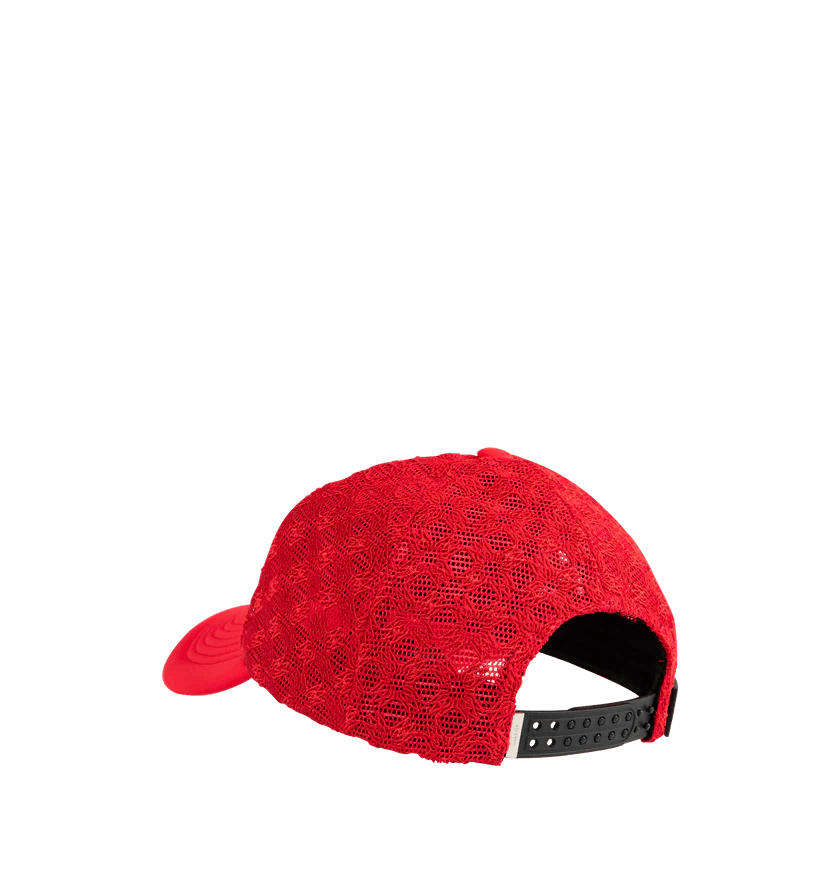 Amiri o1h1sh11225 Size: OS/ Ma Two Tone Trucker Hat in Red Size ONE SIZE - 3 Thumbnail