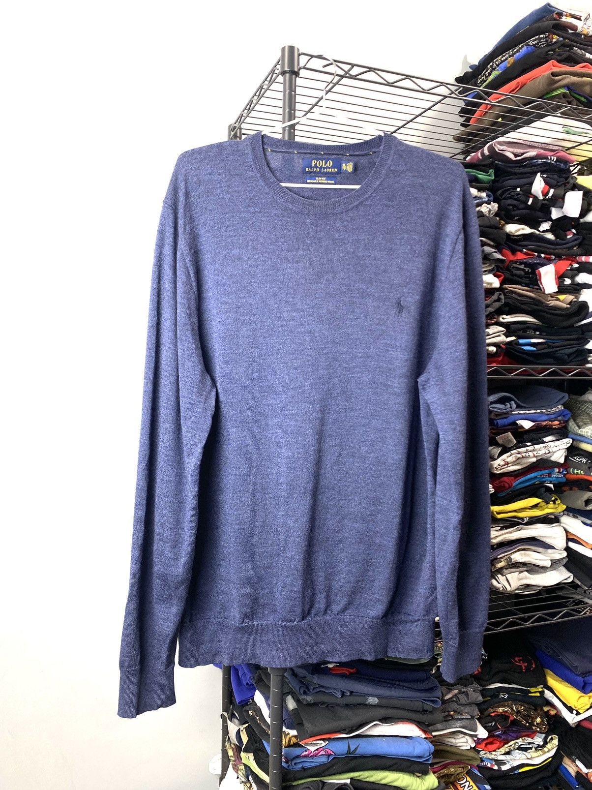 Polo Ralph Lauren Polo Ralph Lauren Merino Wool Sweater Size US XL / EU 56 / 4 - 1 Thumbnail