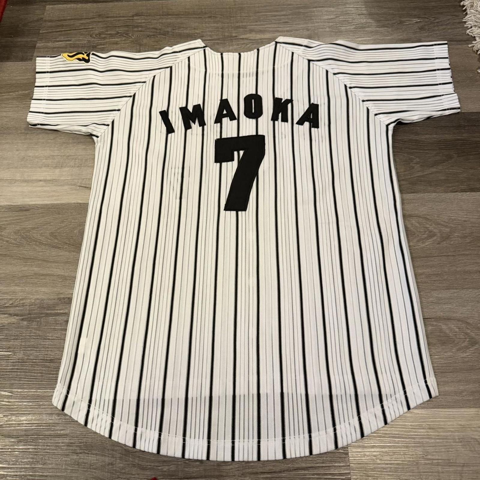 Other Vintage hanshin tigers makoto imaoka baseball jersey L Size US L / EU 52-54 / 3 - 5 Thumbnail