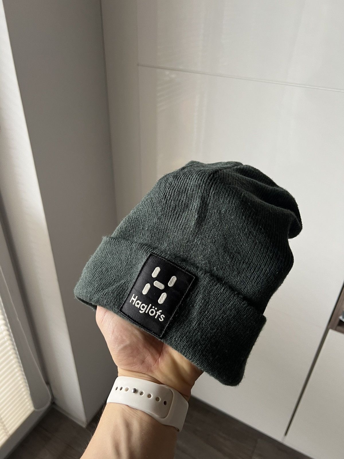 Haglofs × Japanese Brand ‼️Haglofs New Collection Big Box Logo Winter Acrylic Hat ‼️ Size ONE SIZE - 7 Thumbnail