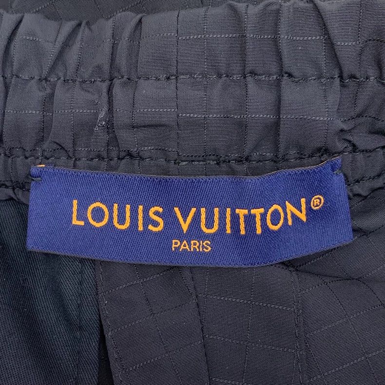 Louis Vuitton Louis Vuitton 24 black plaid logo printed cotton slacks pa Size US 44 / EU 60 - 6 Thumbnail