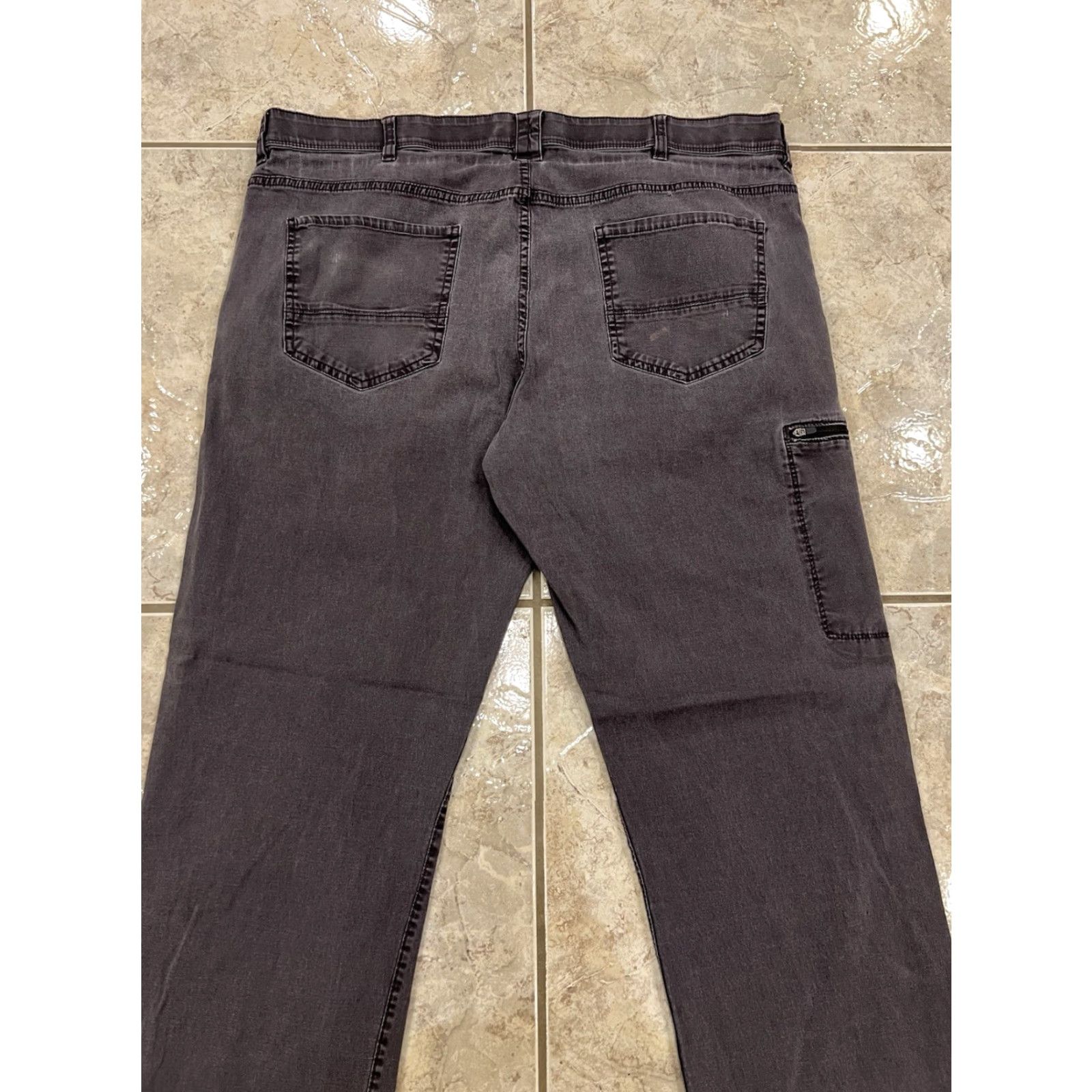 Weatherproof Weatherproof Men's 40X32 Pants Straight Leg Cargo Grey Size US 40 / EU 56 - 3 Thumbnail