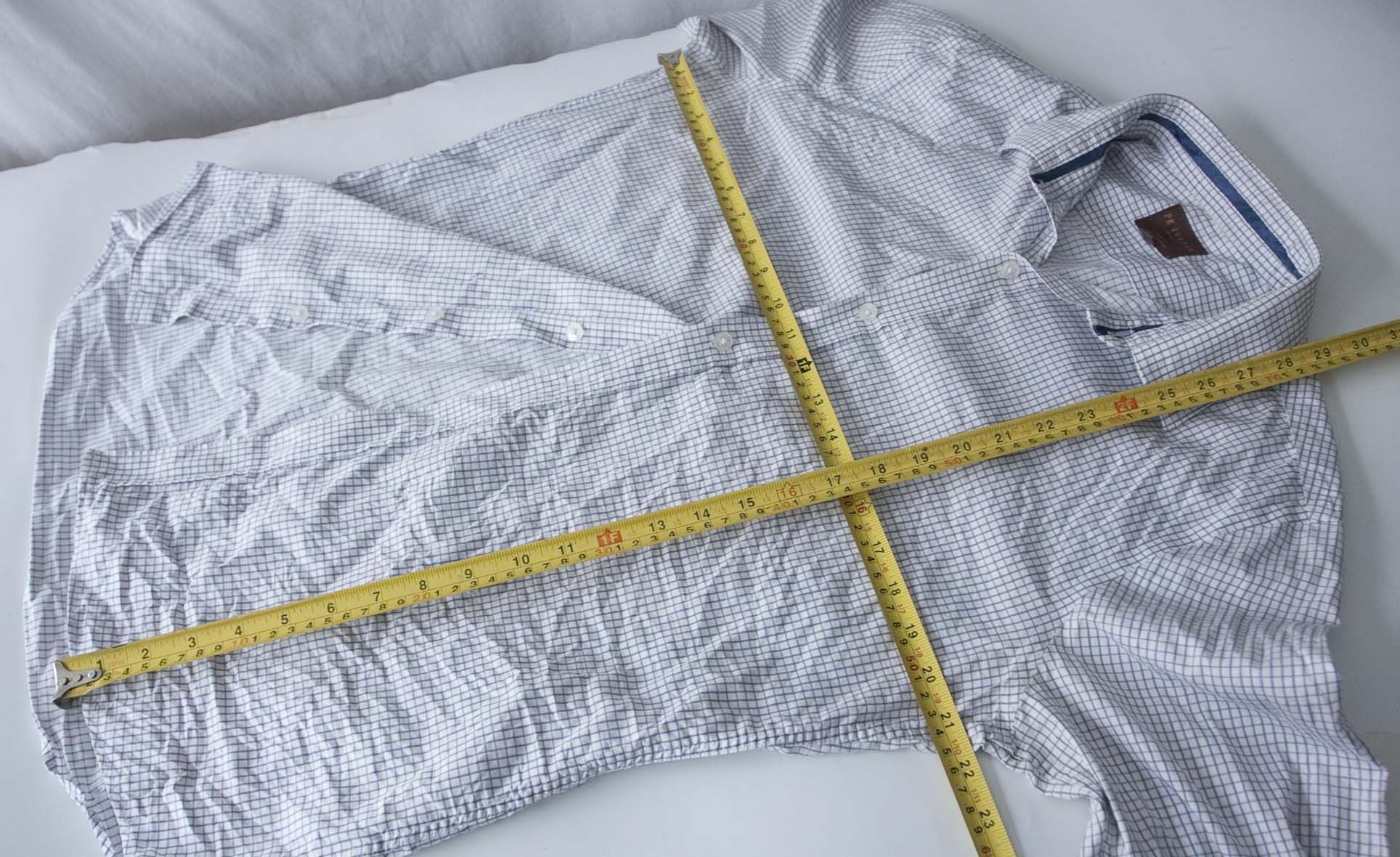 RW&CO. PK Subban x RW & Co Shirt Slim Fit Size L White Plaid Size US L / EU 52-54 / 3 - 5 Thumbnail