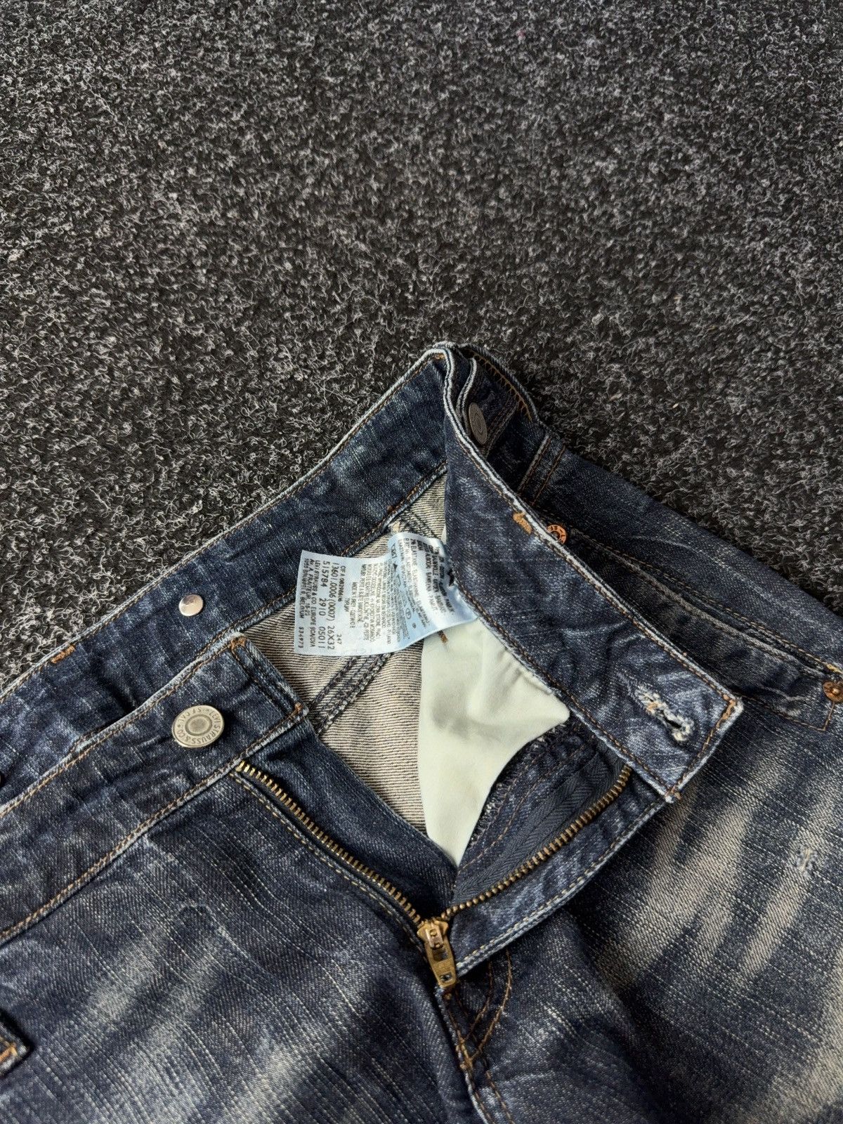 Levi's Vintage 00s Avant Grade Levi’s Retro Western Y2K denim pants Size 29" - 5 Thumbnail