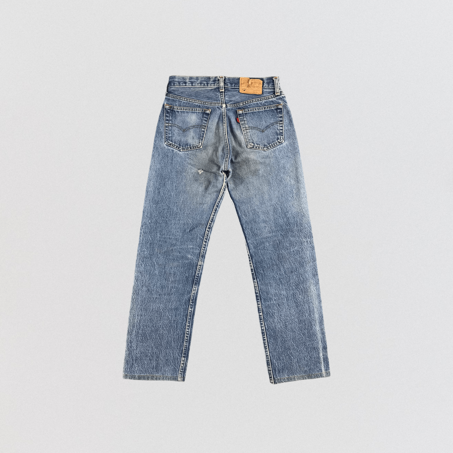 Levi's 80s Vintage Blue Wash Levis 501 Jeans-JM2081 Size US 29 - 2 Thumbnail