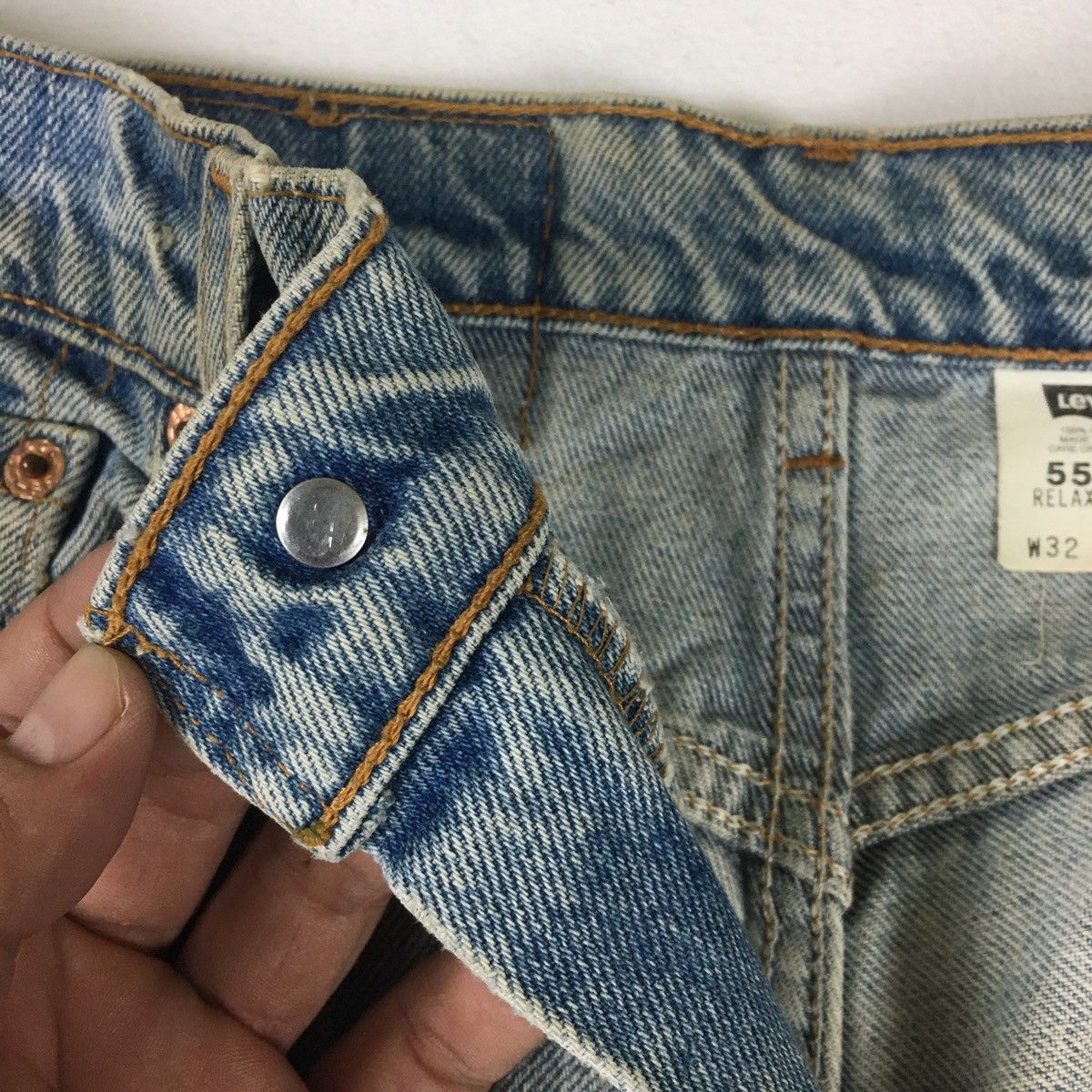 Levi's Vintage 90s Levi’s 550 Relaxed Fit Size US 32 / EU 48 - 9 Thumbnail