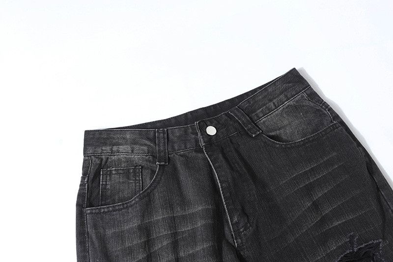 Jean High street American style Vibe pleated flared jeans for men Size US 32 / EU 48 - 3 Thumbnail