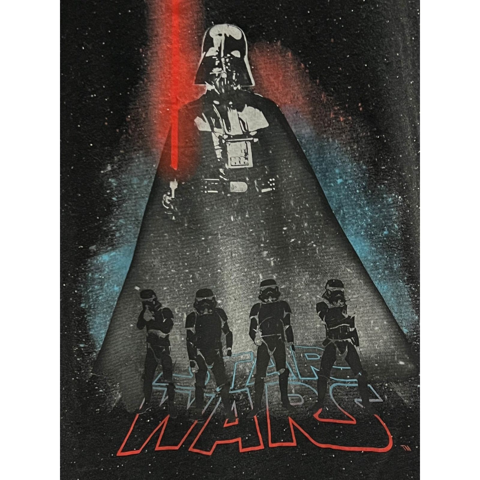 Star Wars Star Wars Darth Vader and Stormtroopers Black Shirt 2XL Size US XXL / EU 58 / 5 - 3 Thumbnail