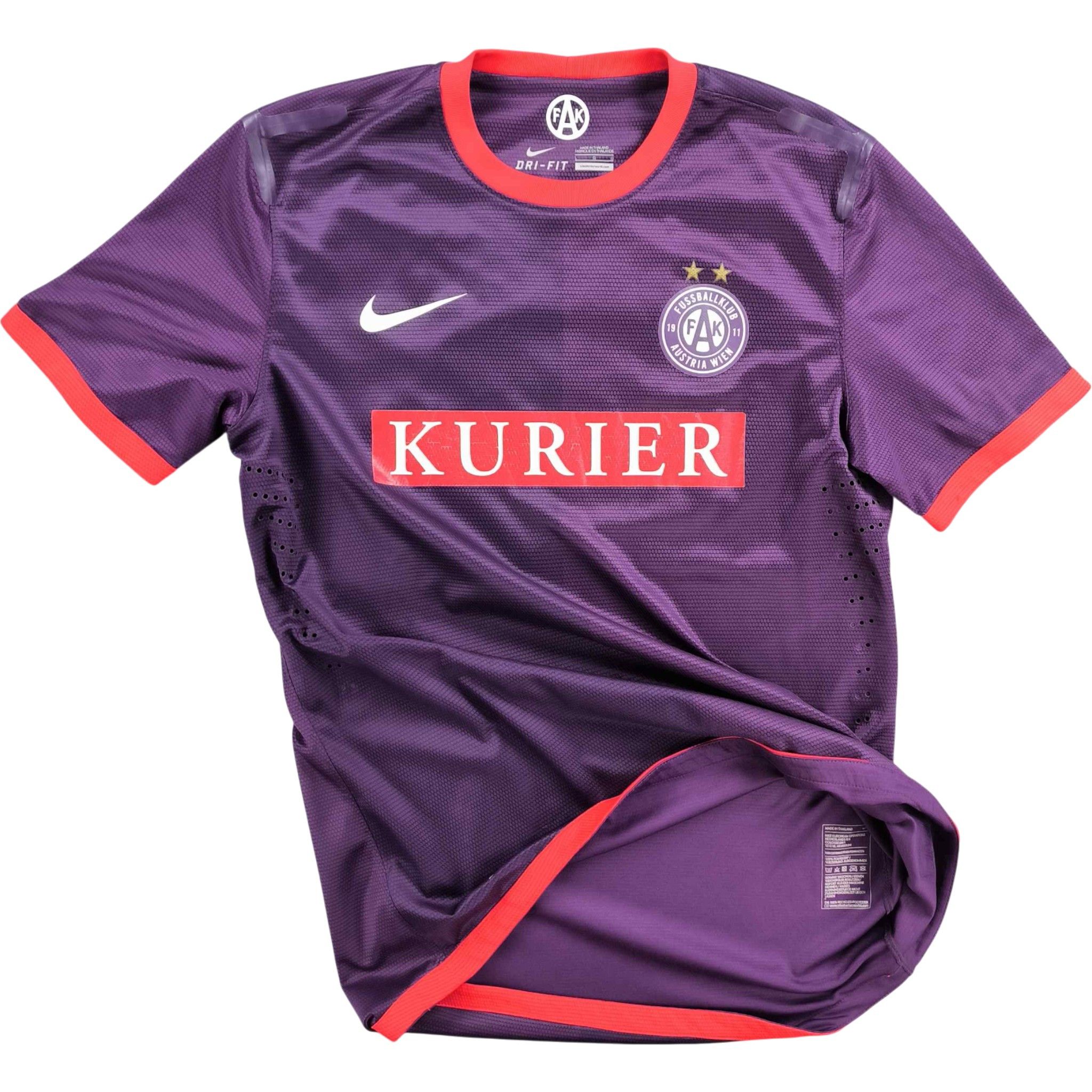 Nike MATCH WORN Austria Wien 12-14 home #5 football jersey size L Size US L / EU 52-54 / 3 - 6 Thumbnail