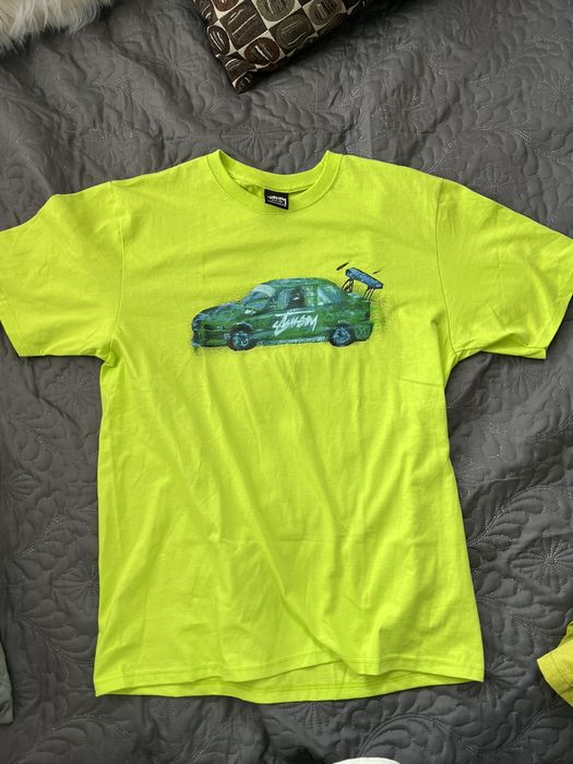 Stussy Stussy Racecar Tee - Lime | Grailed