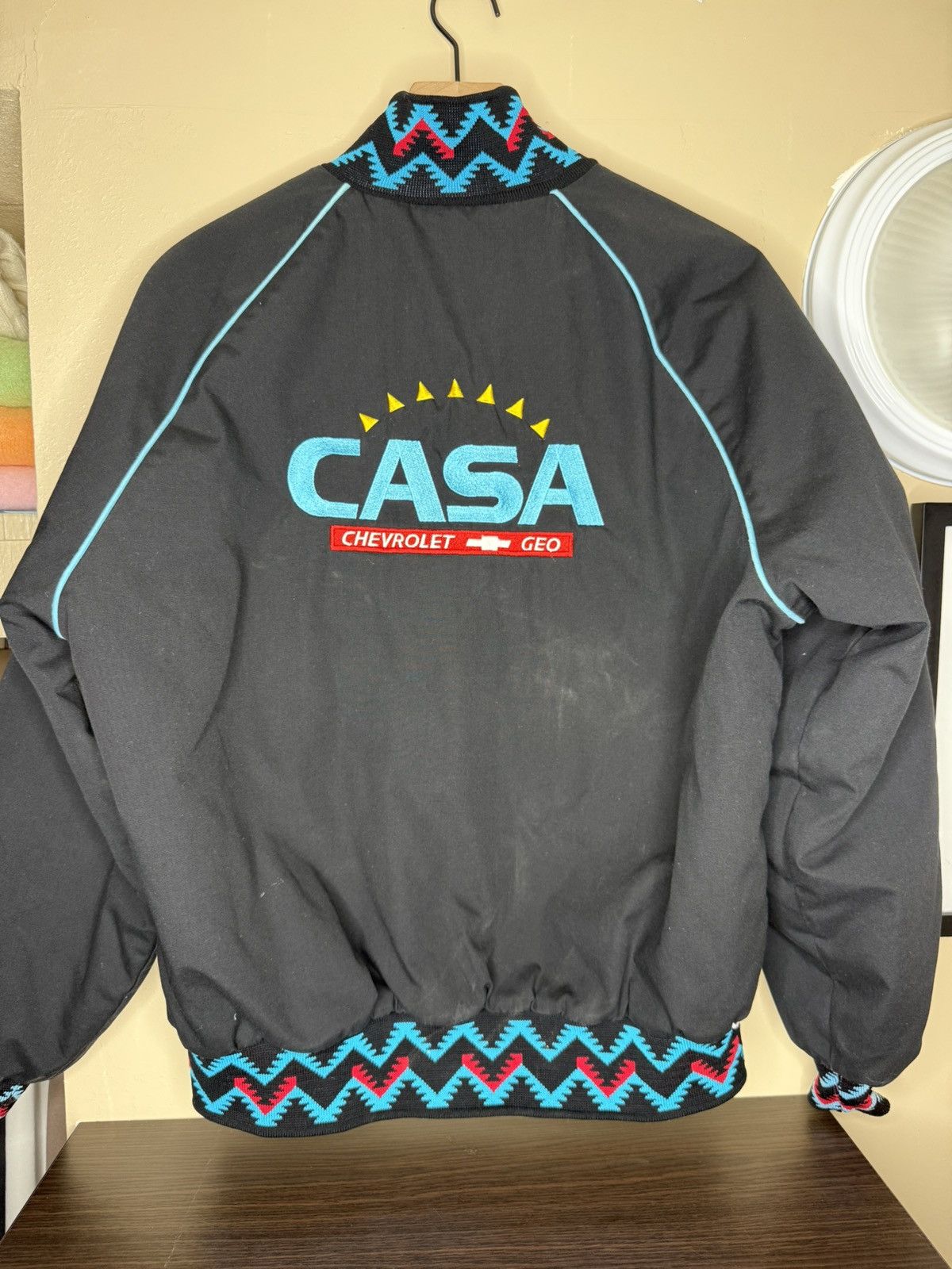 Chevrolet × Vintage West ark Chevrolet bomber jacket Size US L / EU 52-54 / 3 - 2 Thumbnail