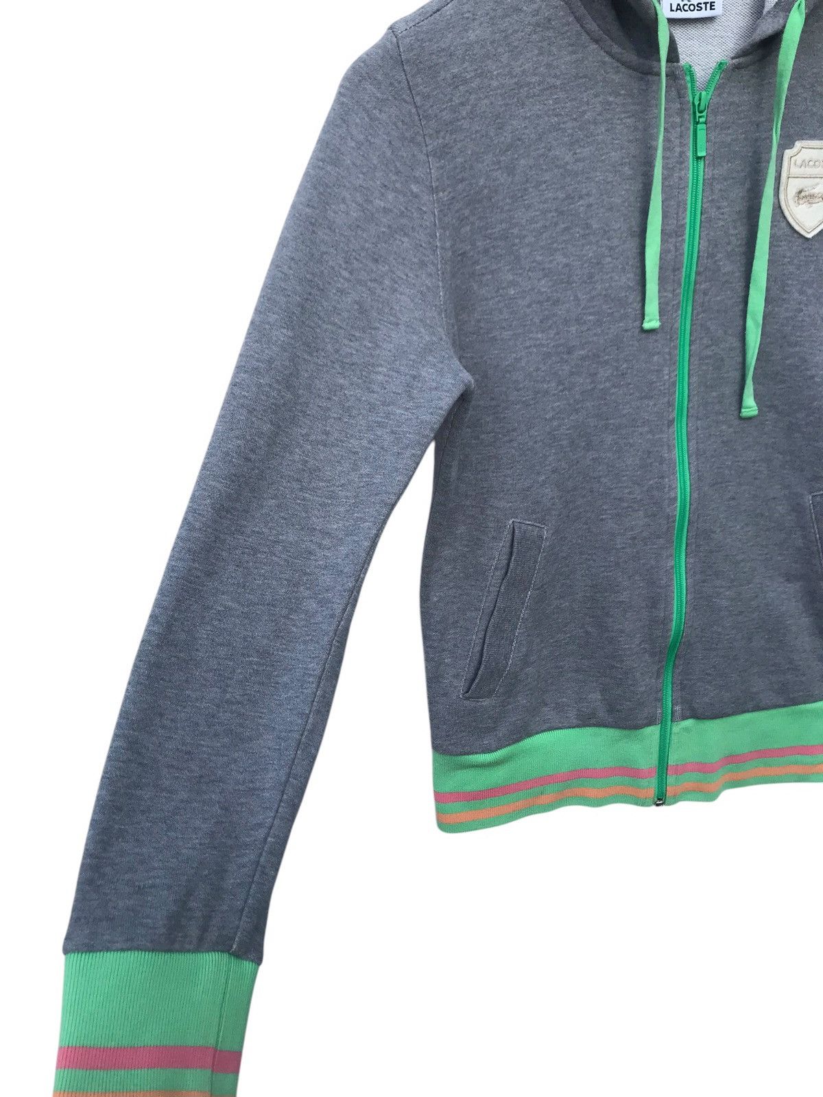 Lacoste Limited Edition Women Lacoste Sweater Hoodie Size S / US 4 / IT 40 - 7 Thumbnail