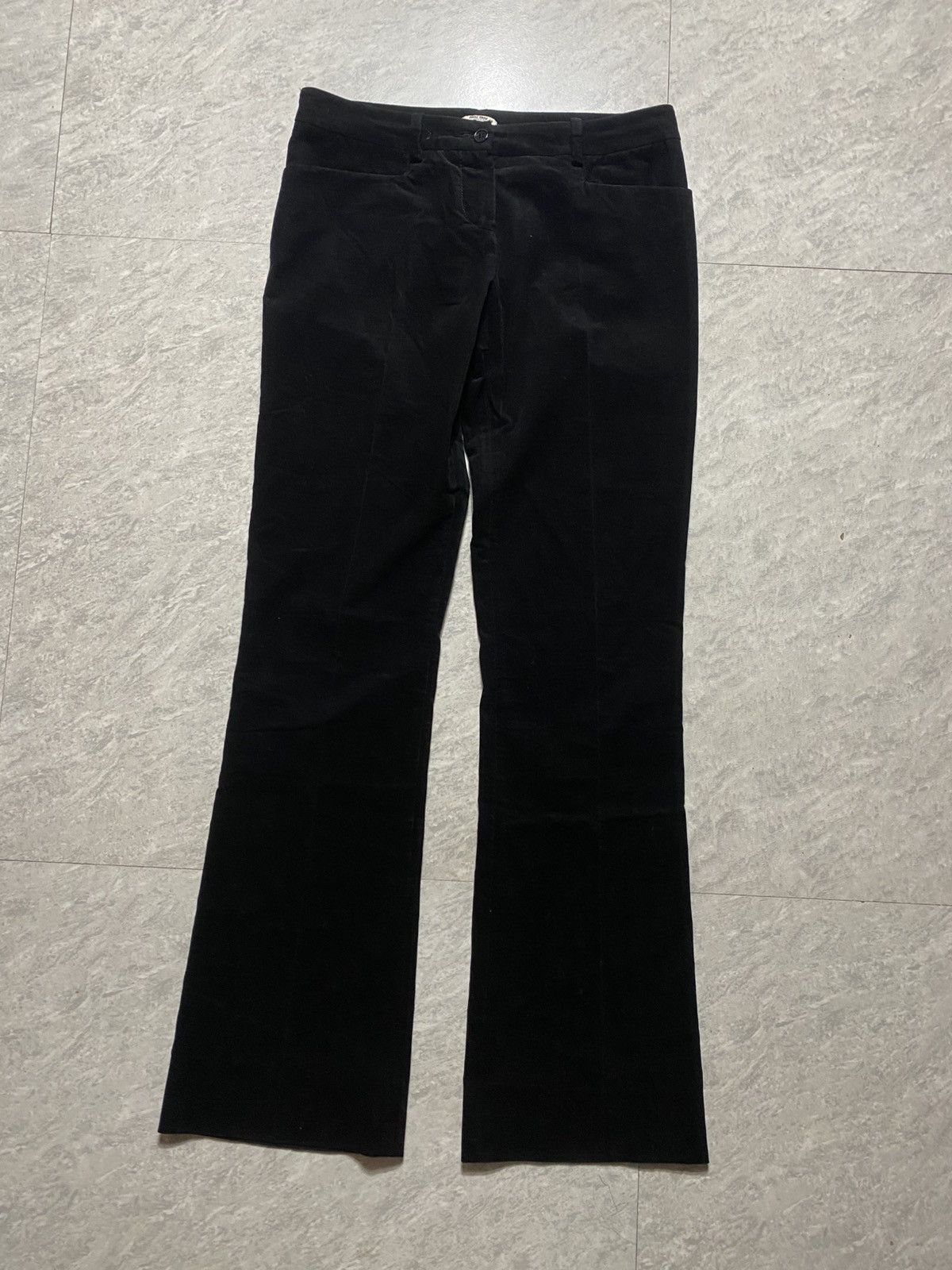 Miu Miu VINTAGE MIU MIU CORDUROY BOOTCUT PANTS Size 28" / US 6 / IT 42 - 2 Thumbnail
