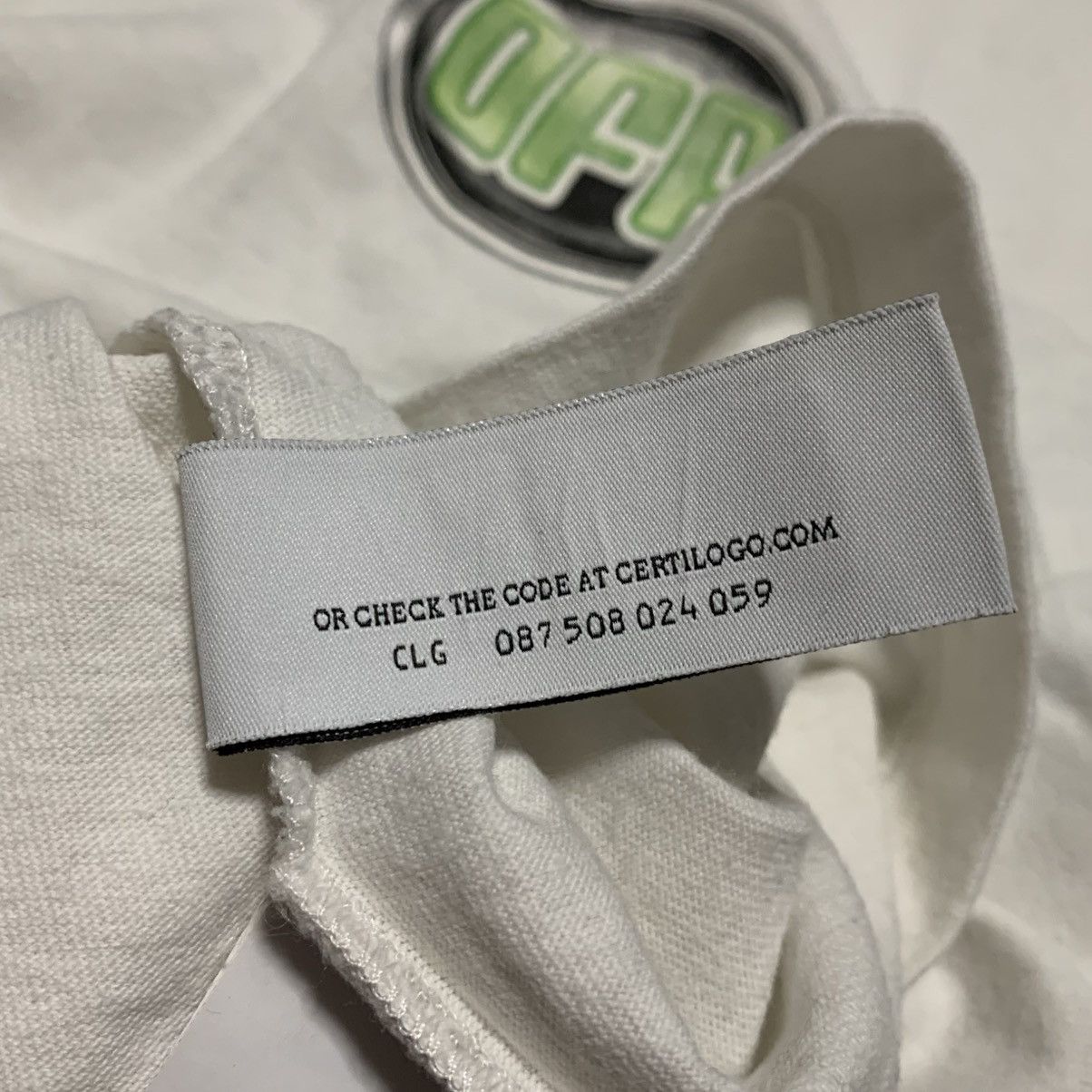 Off-White Off White Small Weed Graphic White Tee Virgil Abloh Size US S / EU 44-46 / 1 - 12 Thumbnail