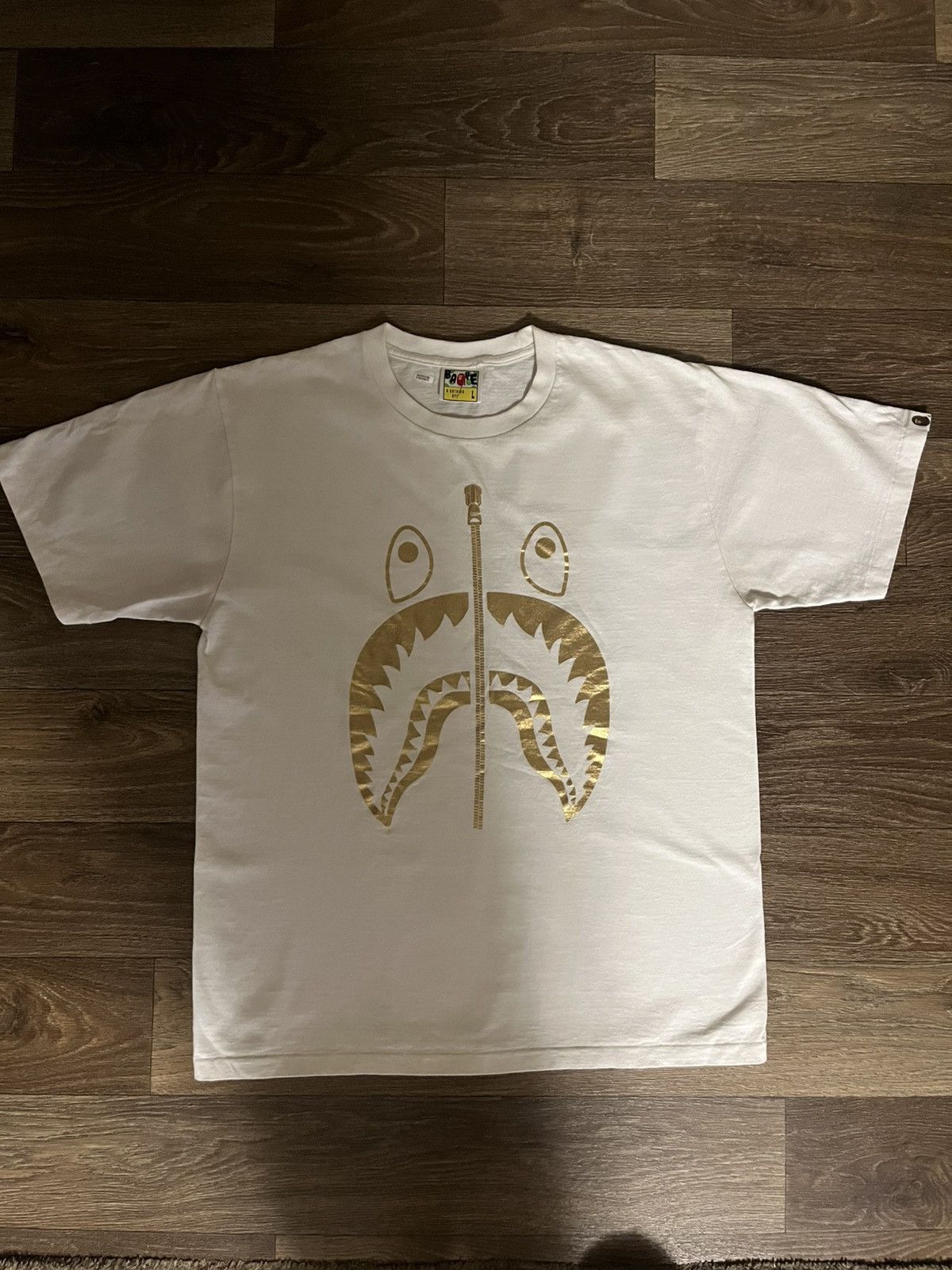 Bape Bape A Bathing Ape WGM Shark Zipper Mouth Size US L / EU 52-54 / 3 - 1 Thumbnail