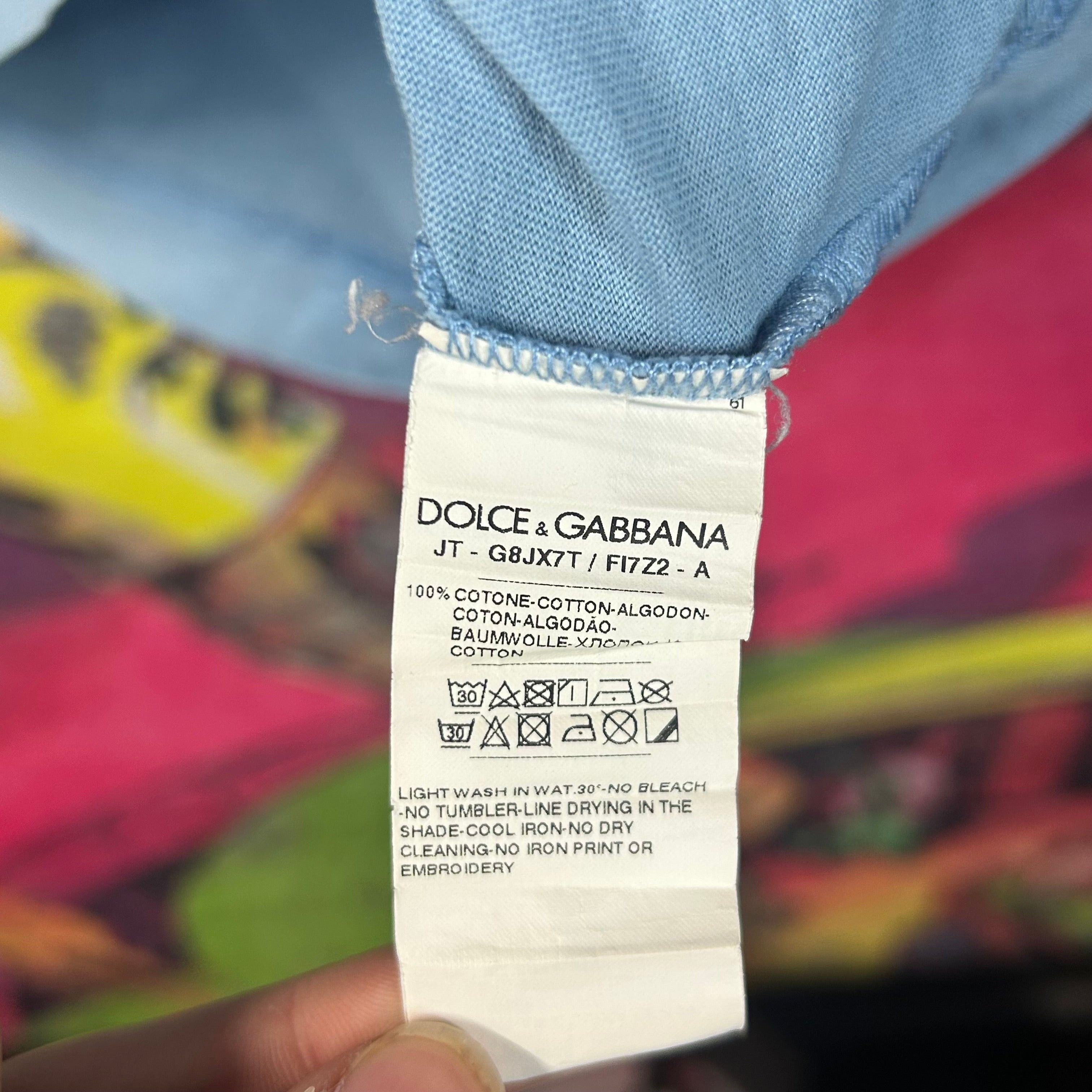 Dolce & Gabbana Dolce & Gabbana ‘DG Gods’ Ringer Tee Size XL Size US XL / EU 56 / 4 - 4 Thumbnail