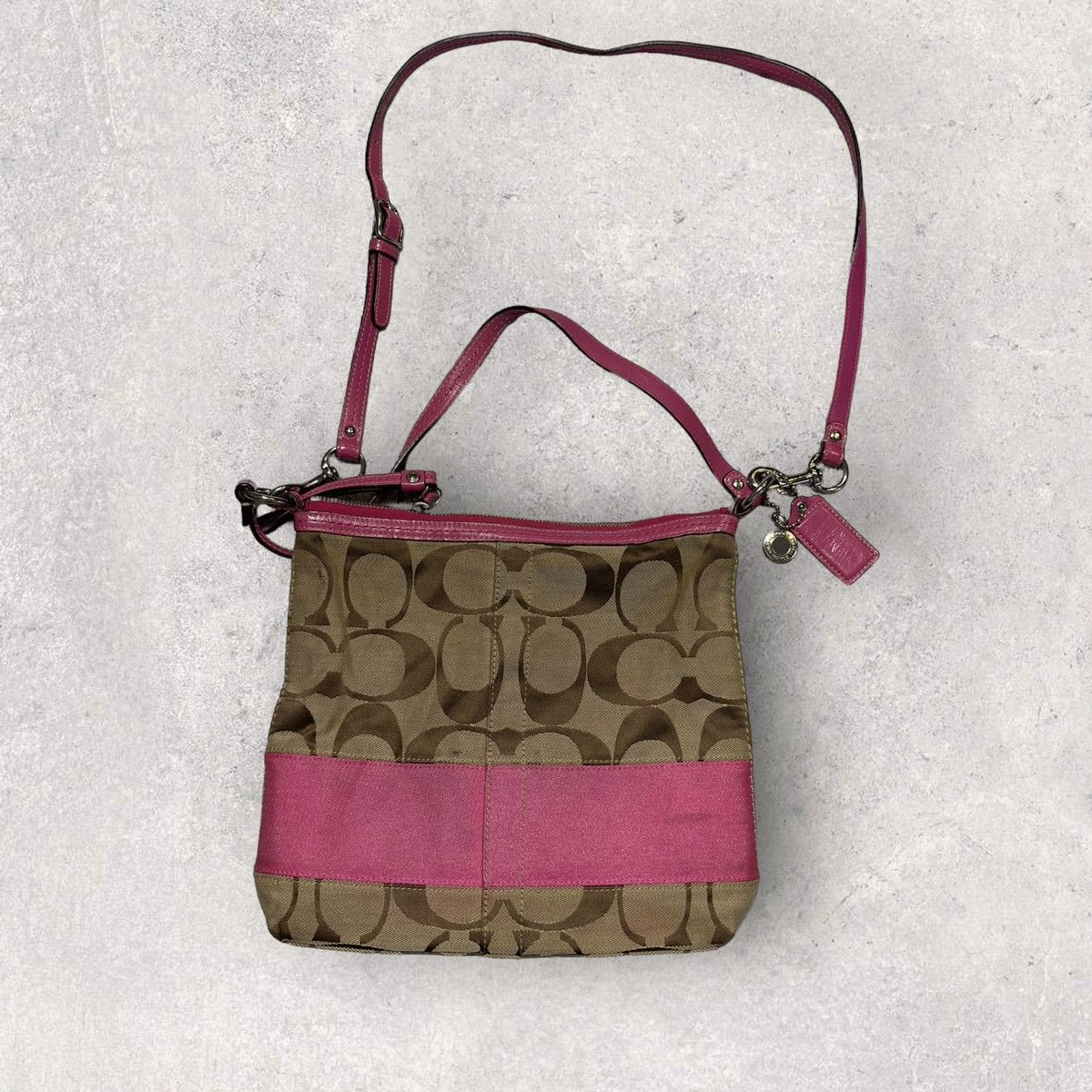 Coach Coach Signature stripe bag Size ONE SIZE - 1 Thumbnail