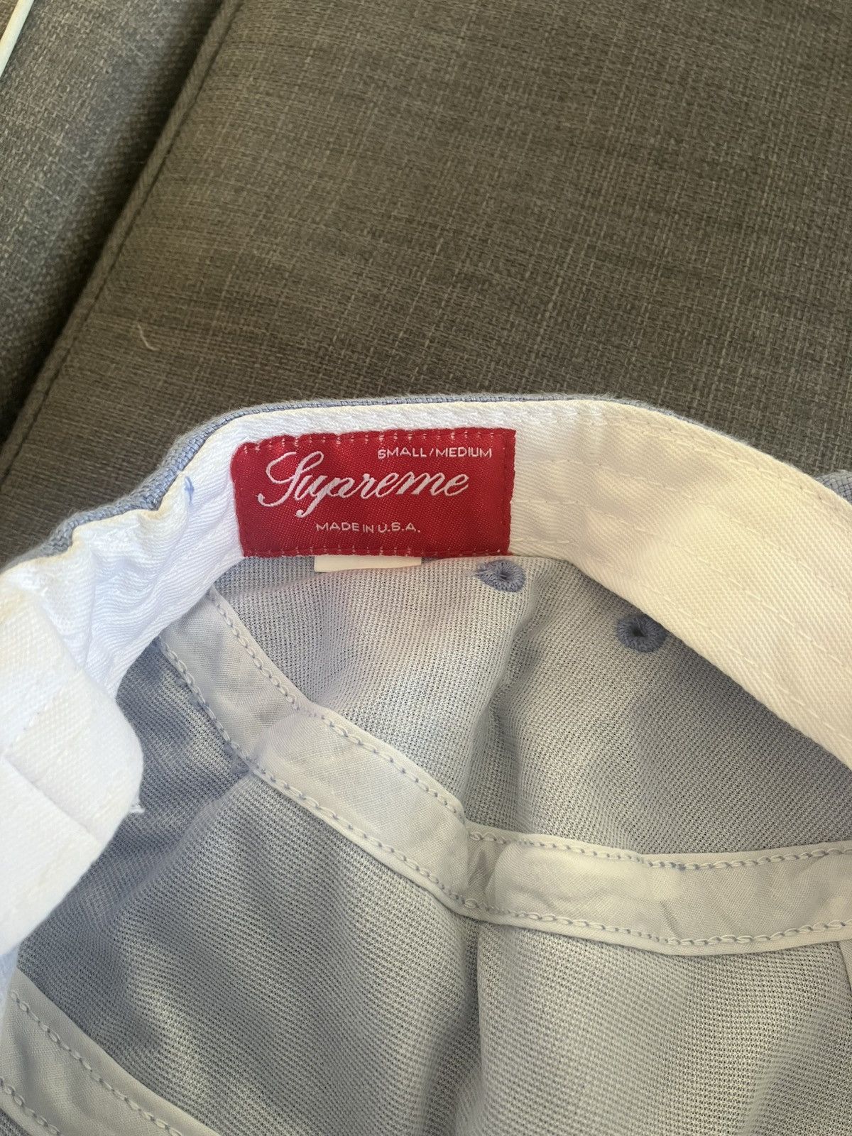 Supreme Supreme linen cap Size ONE SIZE - 3 Thumbnail