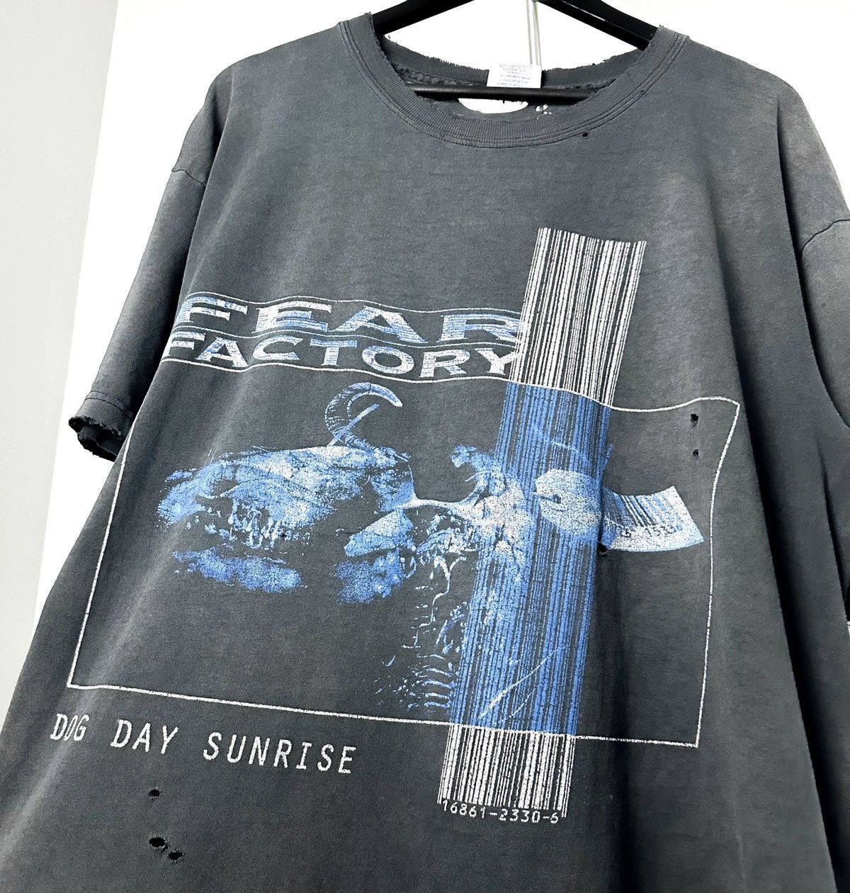 90’s THRASHED Fear Factory Dog Day Sunrise T-Shirt