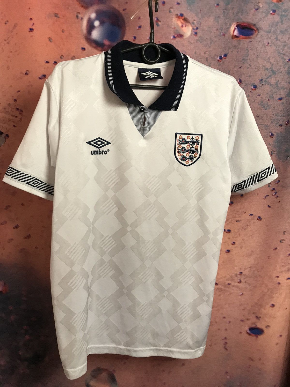 Umbro Vintage Umbro England 1992 home jersey Size US M / EU 48-50 / 2 - 2 Thumbnail