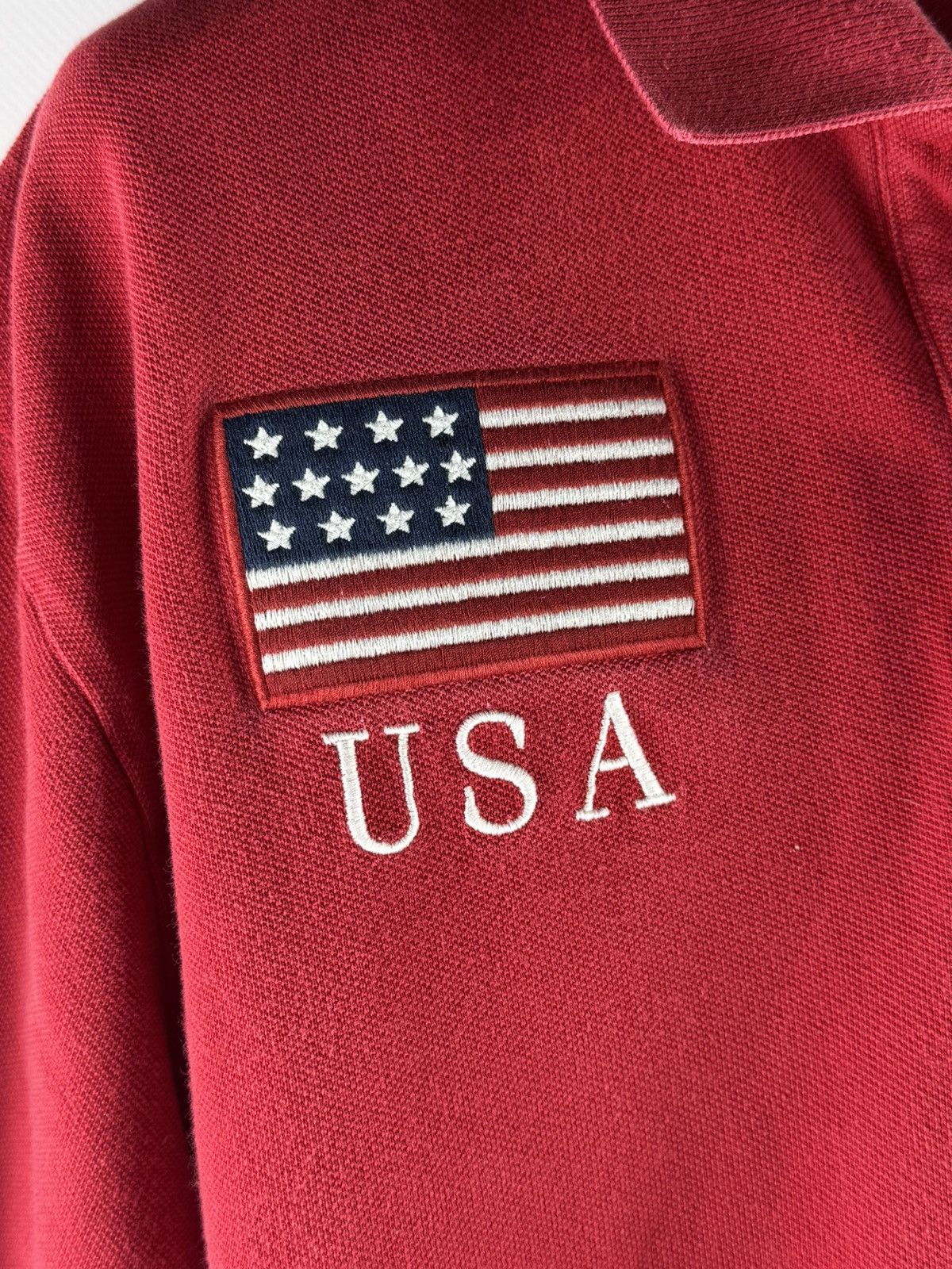 Polo Ralph Lauren Vintage Polo Ralph Lauren USA 🇺🇸 United States Polo Shirt Size US L / EU 52-54 / 3 - 5 Thumbnail