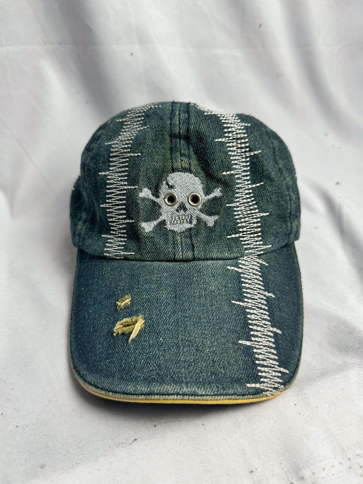 Hysteric Glamour × If Six Was Nine × Japanese Brand Japanese Skull Hats Denim Size ONE SIZE - 1 Thumbnail