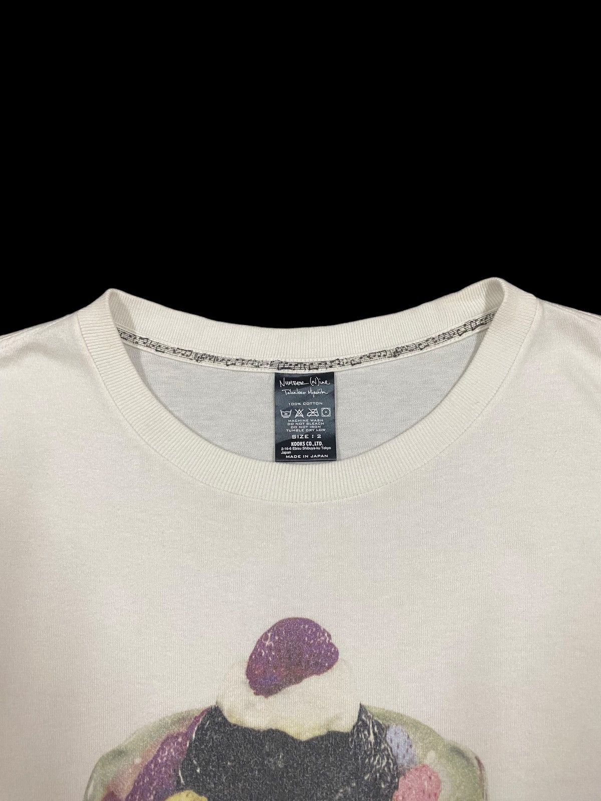 Number (N)ine Number (N)ine SS09“Last Say Good Bye” Eyescream Printed Tee Size US M / EU 48-50 / 2 - 4 Thumbnail