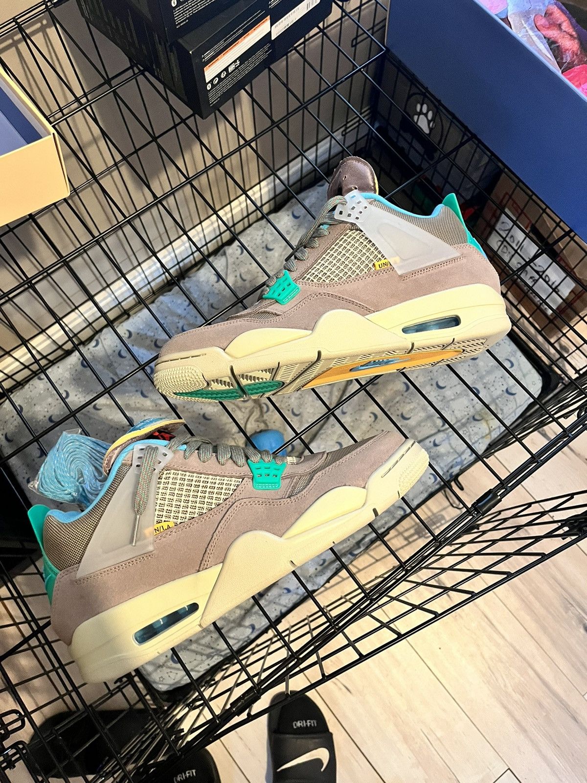 Jordan Brand Taupe Haze Union Jordan 4 Size US 10.5 / EU 43-44 - 1 Thumbnail