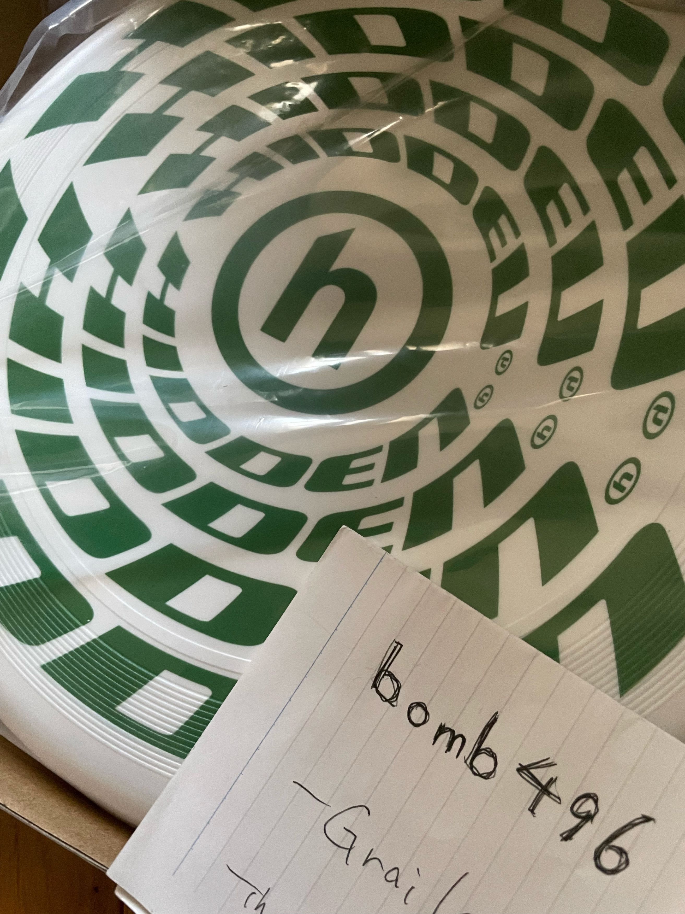 HIDDEN Hidden Spiral Logo Frisbee Size ONE SIZE - 4 Thumbnail