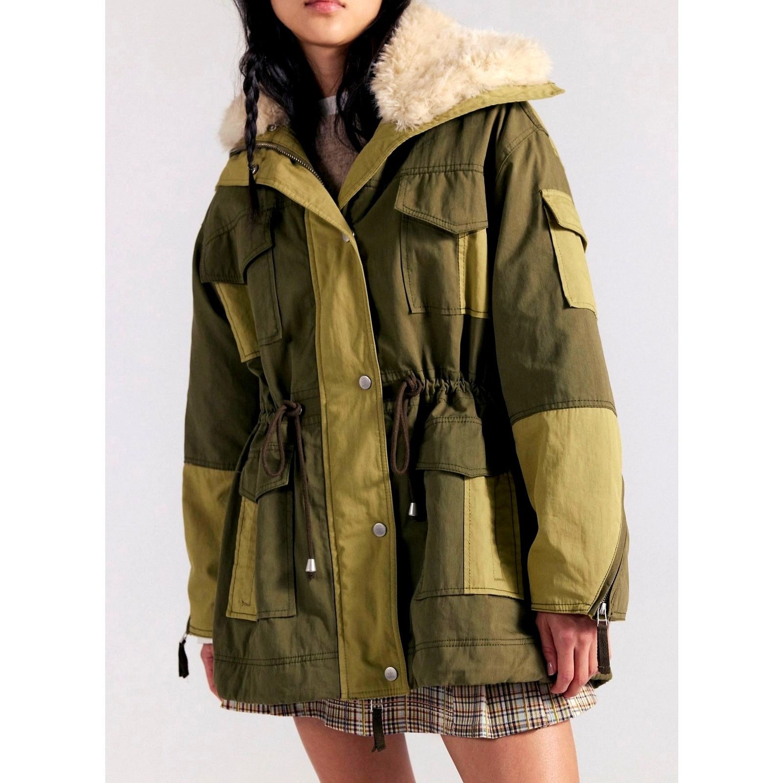 Free People Free People We The Free Pieces of Me Parka Sage size M Size M / US 6-8 / IT 42-44 - 4 Thumbnail