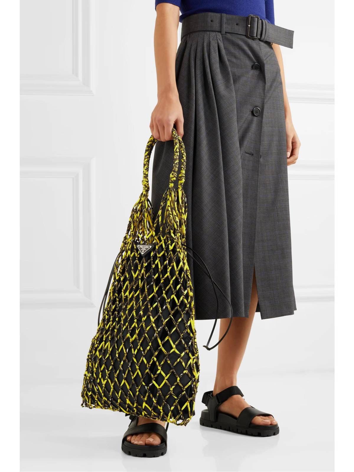 Prada × Raf Simons [Light weight] BIG SALE ‼️Prada big mesh tote Size ONE SIZE - 1 Thumbnail