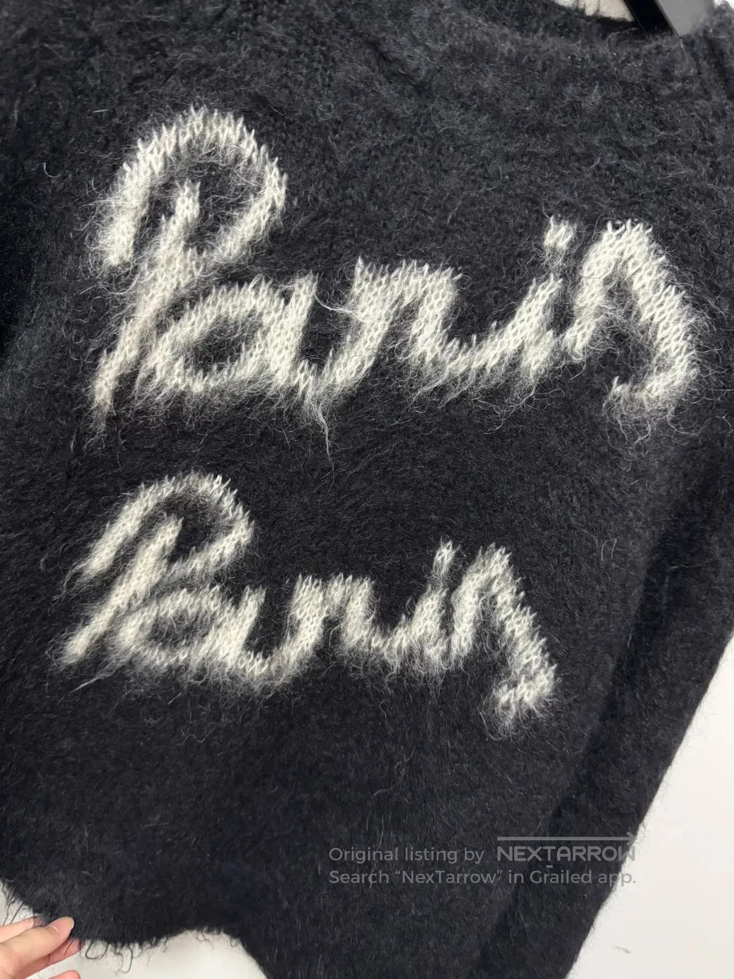 Saint Laurent Paris Saint Laurent Paris Mohair Sweater. Size S / US 4 / IT 40 - 3 Thumbnail