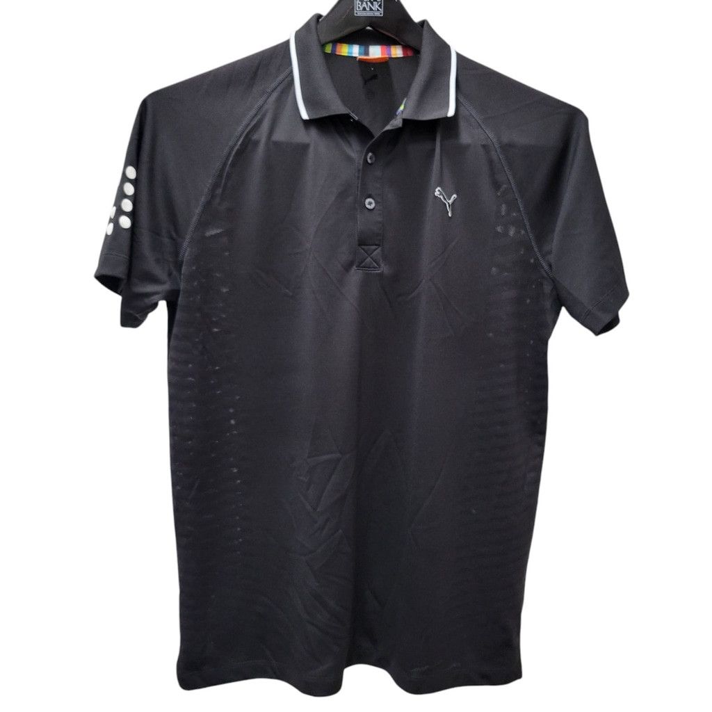 Puma Puma Mens Embroidered Logo Polo Shirt Size Medium Excellent Size US M / EU 48-50 / 2 - 1 Thumbnail