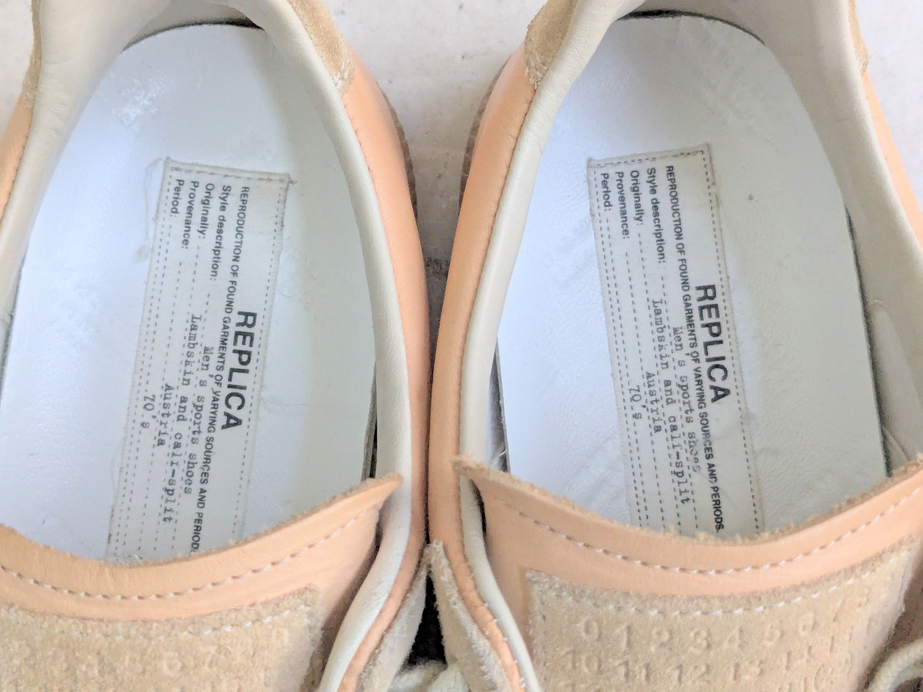 Maison Margiela Maison Margiela GAT Replica 8 41 Low Tops Tan Brown Size US 8 / EU 41 - 5 Thumbnail