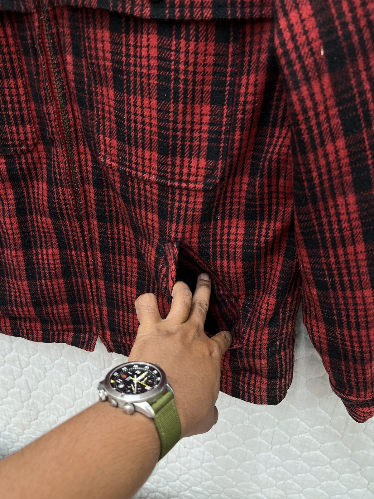 Sugar Cane 🔥🔥🔥HENRY LEAR SUGAR CANE TOYO ENTERPRISE TARTAN WOOL JACKET Size US M / EU 48-50 / 2 - 17 Thumbnail