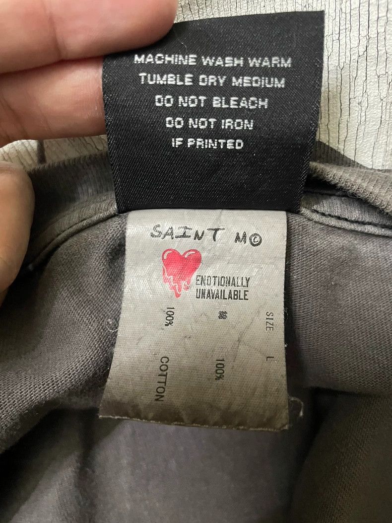 Saint Michael Saint Michael Co-branded dissolve love wash long sleeve 25 Size US L / EU 52-54 / 3 - 4 Thumbnail