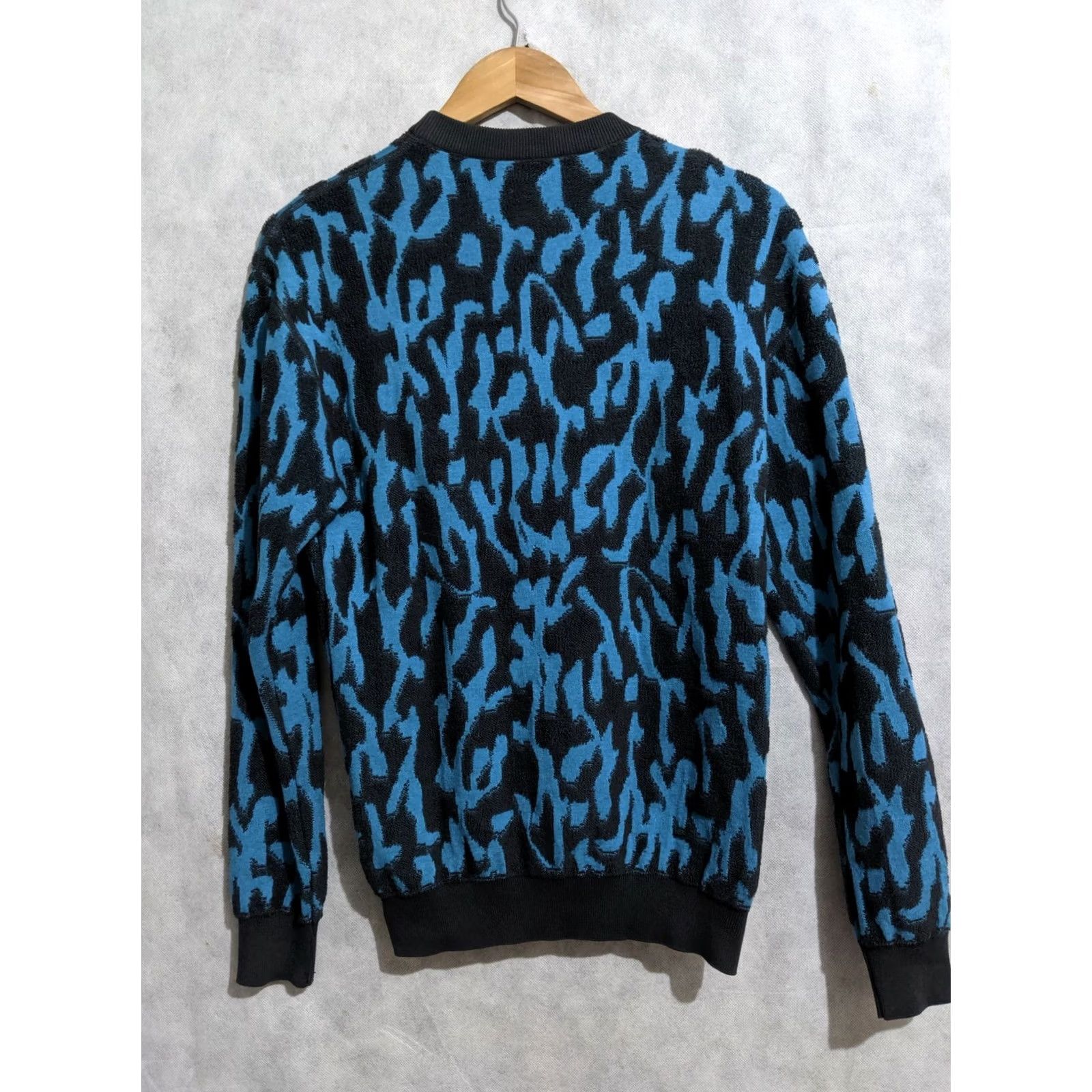 Lanvin Lanvin Sweater XS/S Multicolor Leopard Jacquard Crewneck Mens Italy Sold Out Size US XS / EU 42 / 0 - 2 Thumbnail